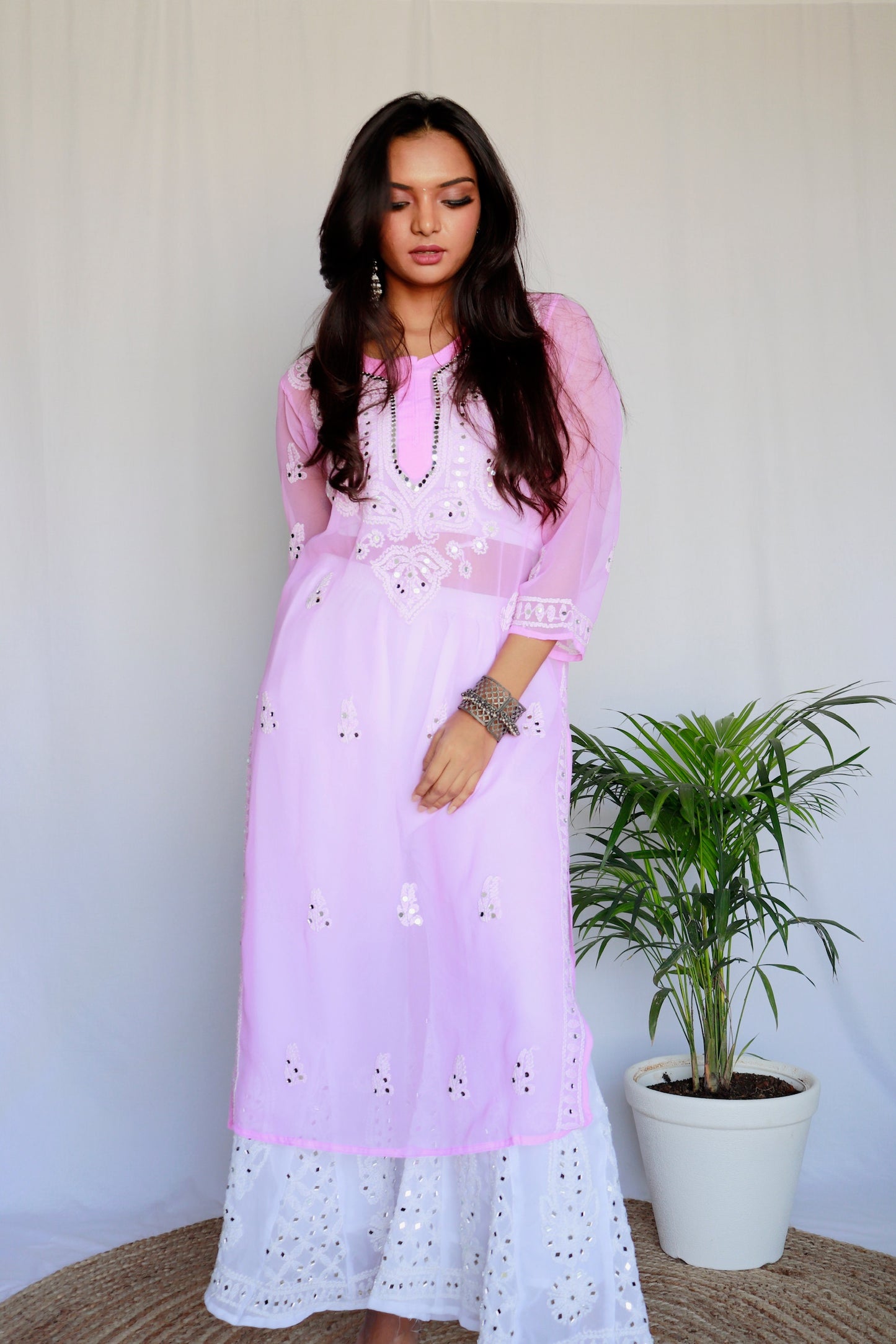 Aafreen mirror kurti