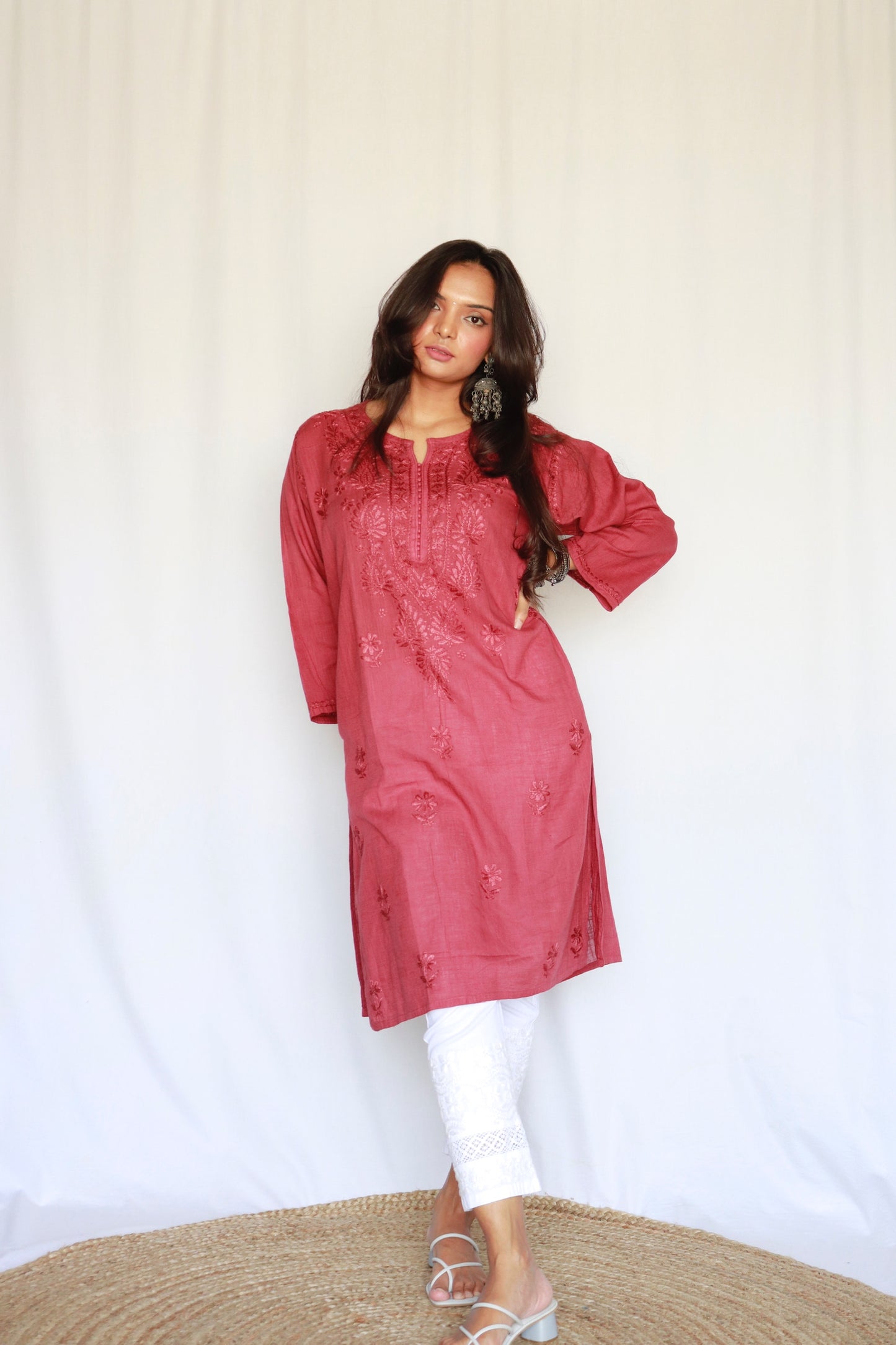 Adriti linen kurta