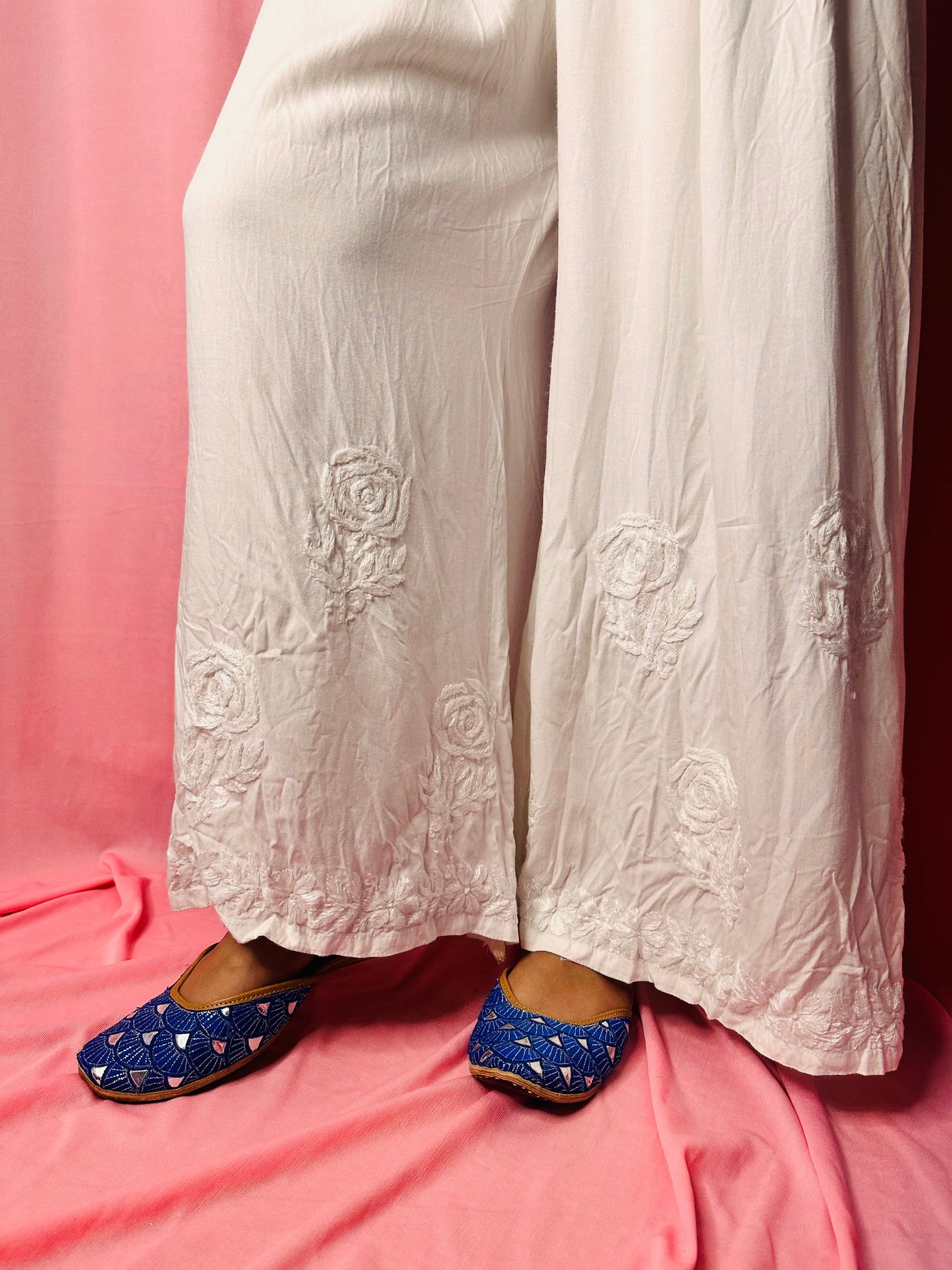 Rose rayon palazzo