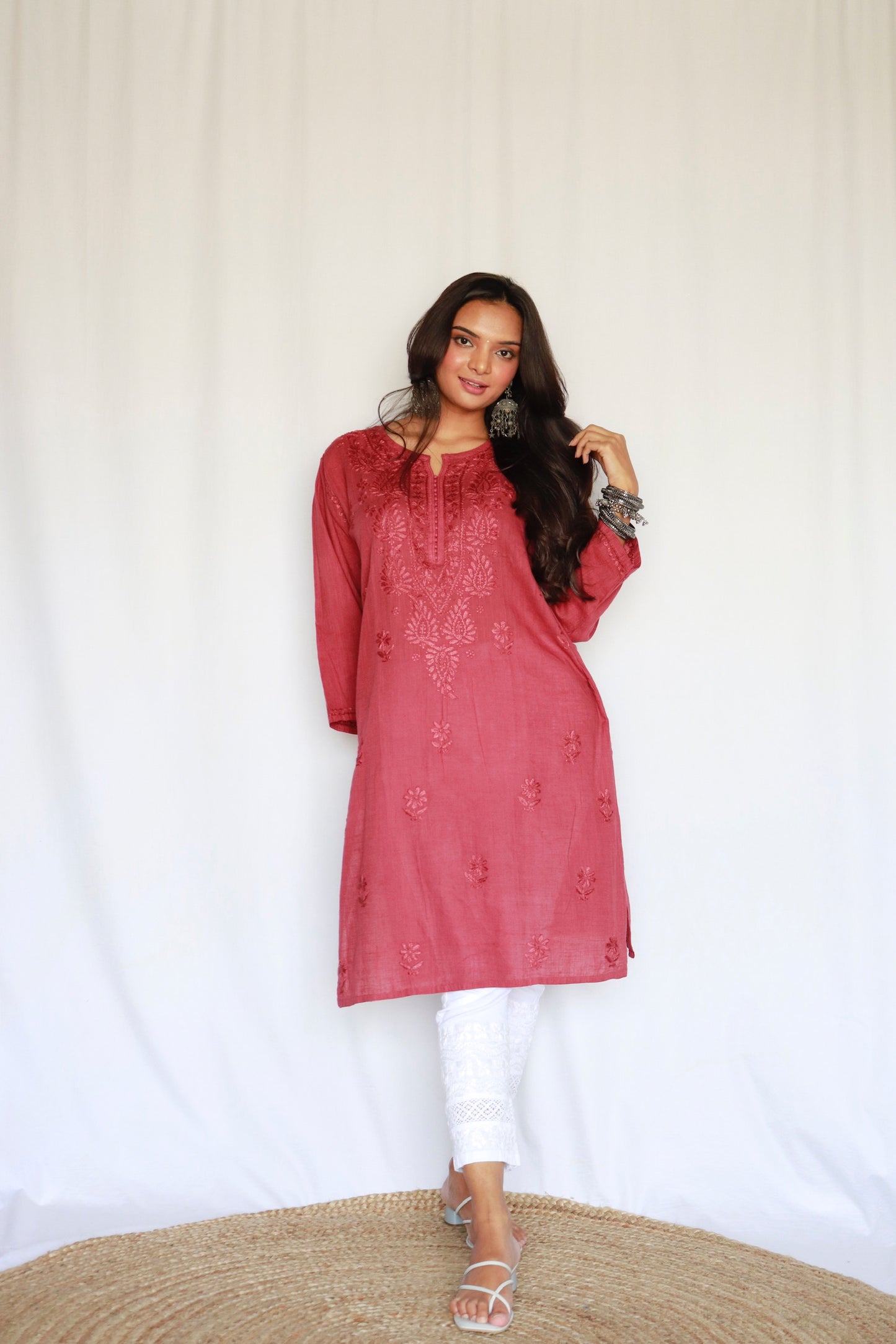 Adriti linen kurta
