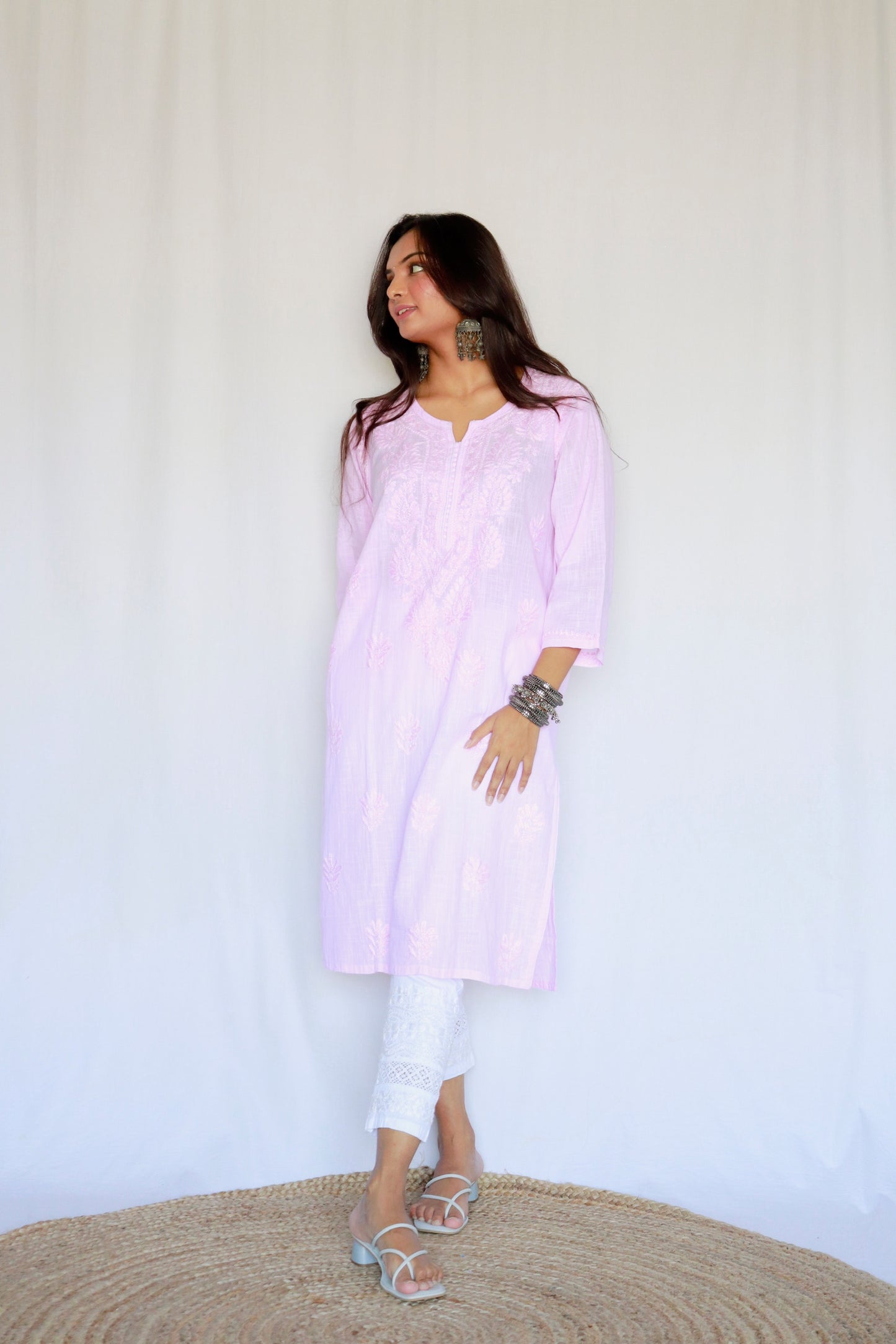 Adriti linen kurta