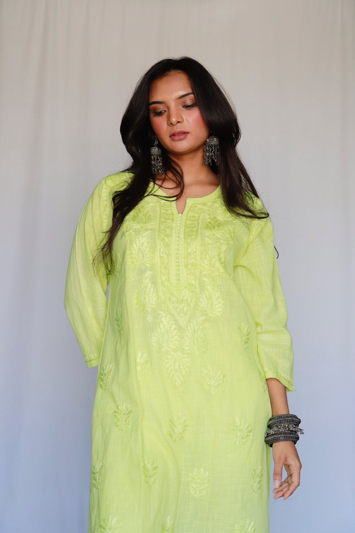 Adriti linen kurta