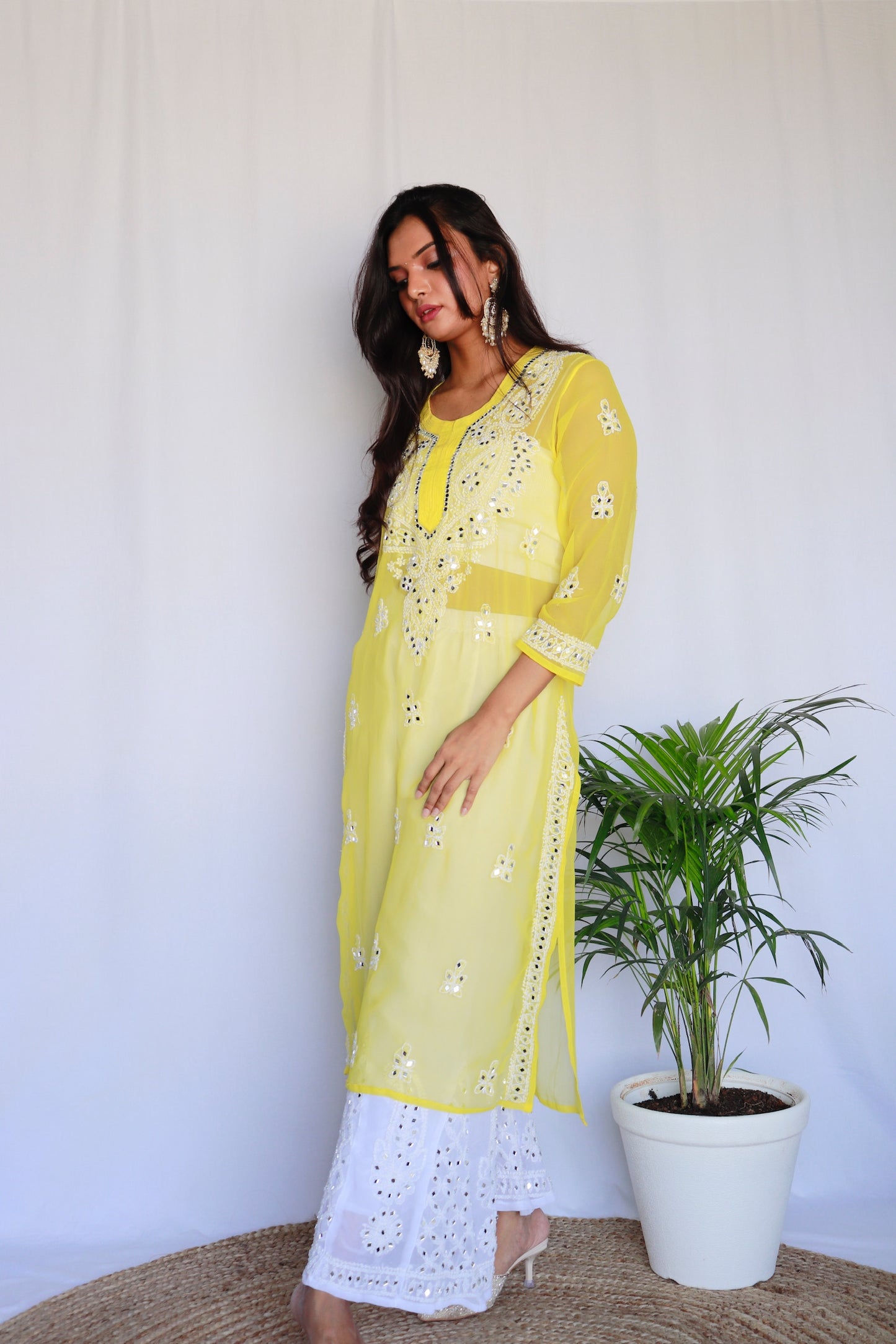 Aafreen mirror kurti