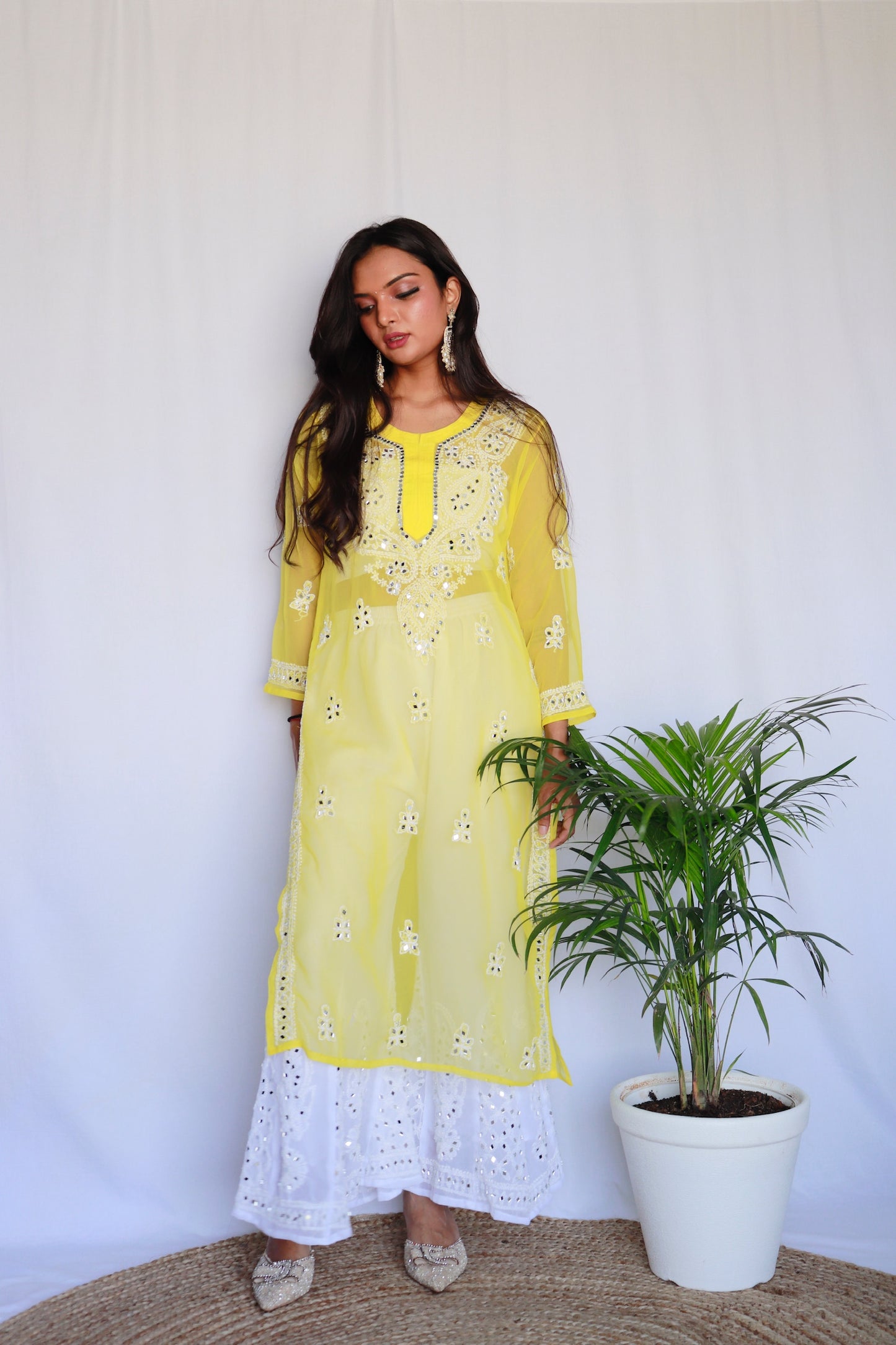 Aafreen mirror kurti