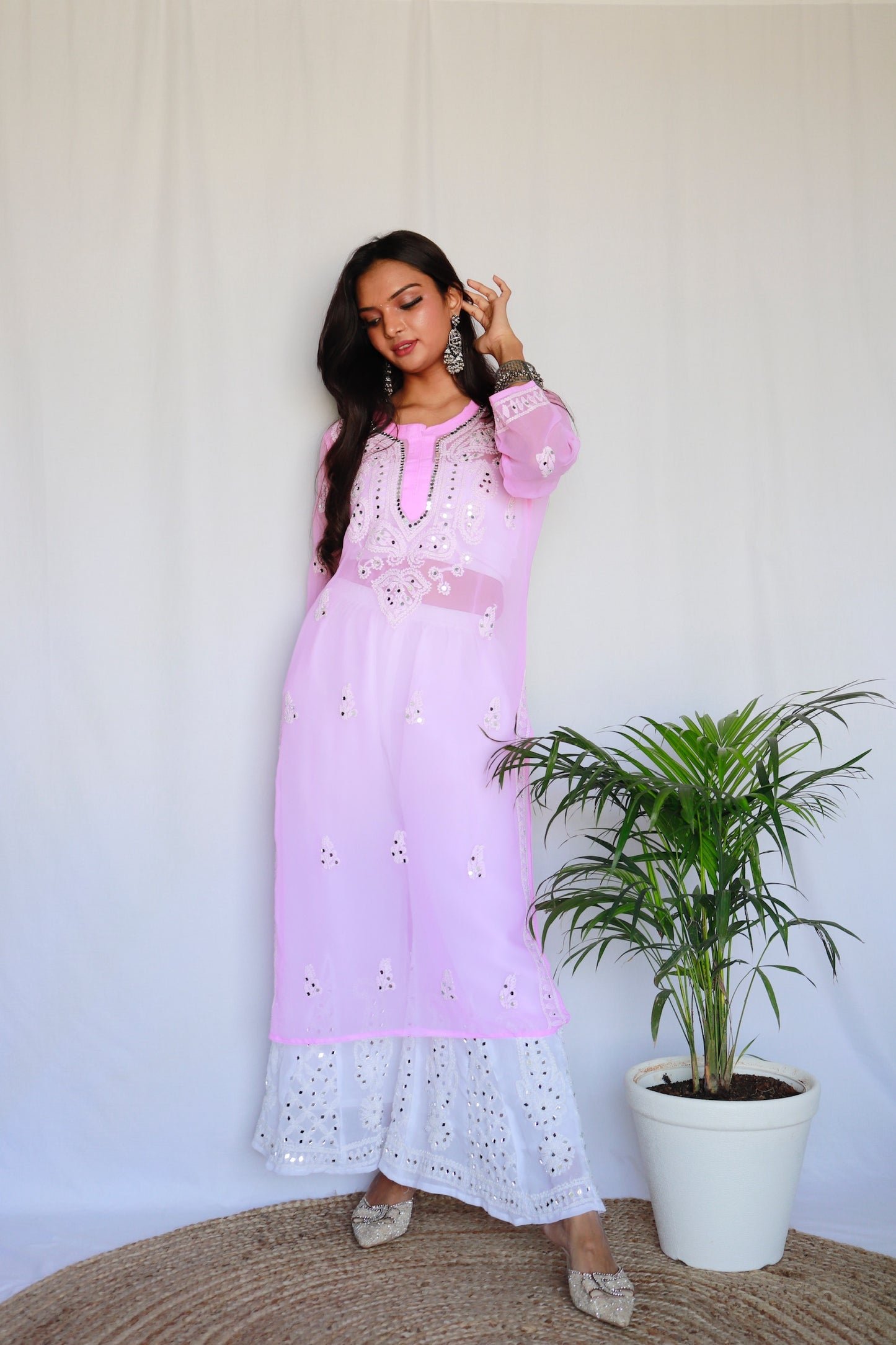 Aafreen mirror kurti