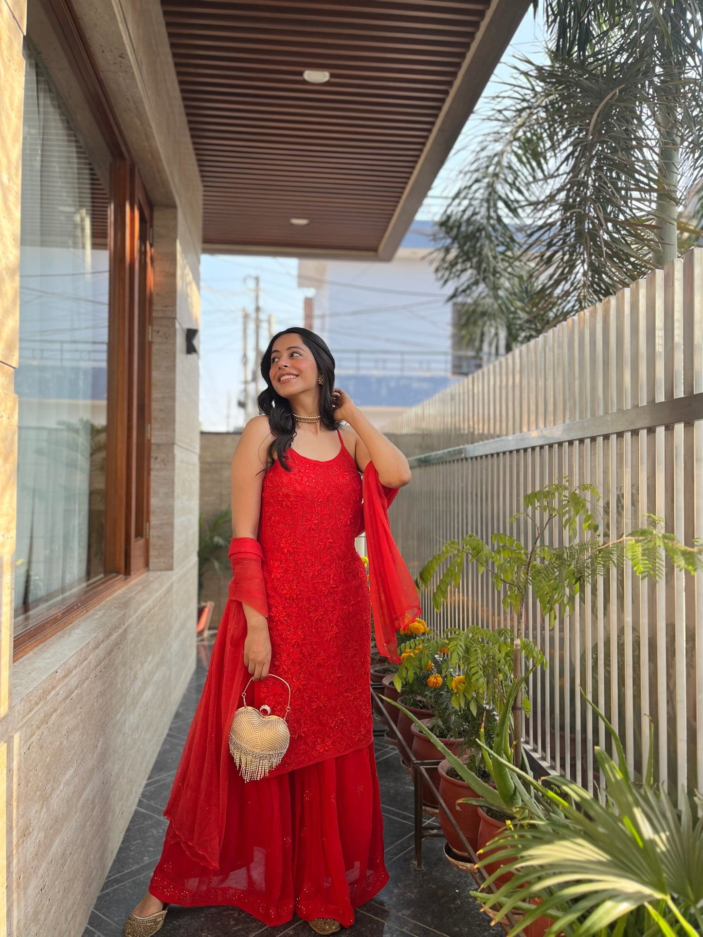 Farah premium sharara set