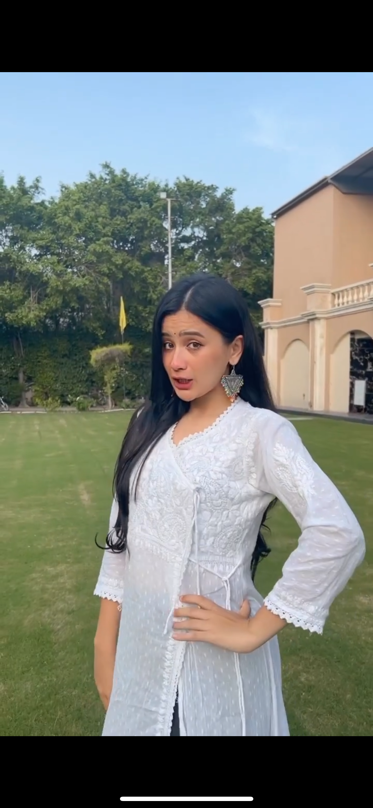 Farhana angarkha kurta