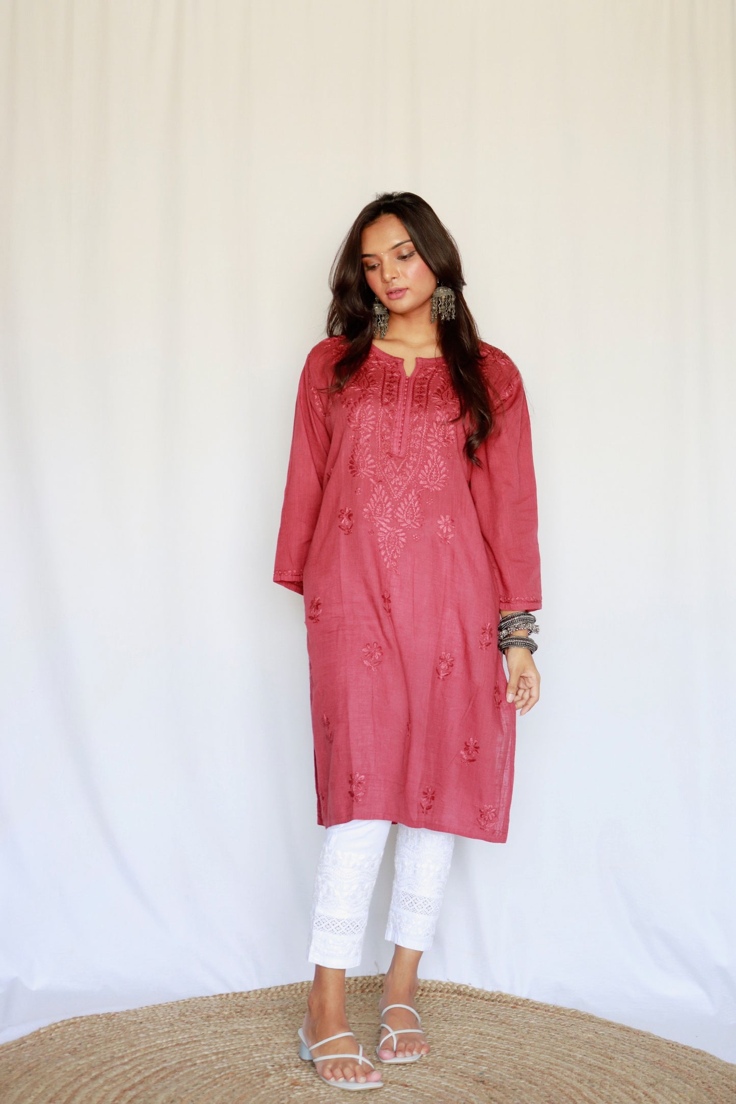 Adriti linen kurta