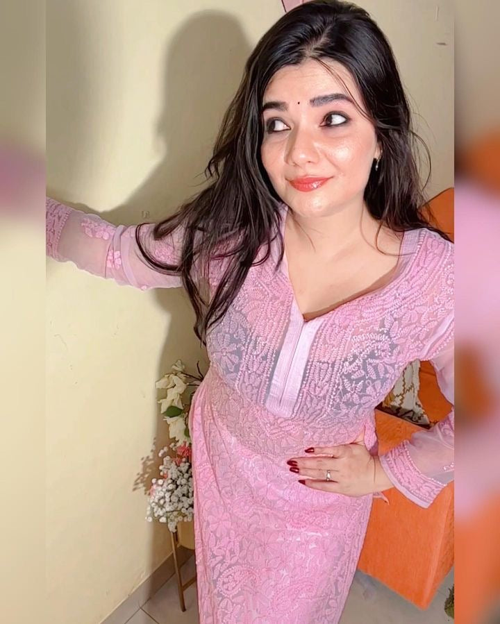 Sanya Resham jaal Kurti