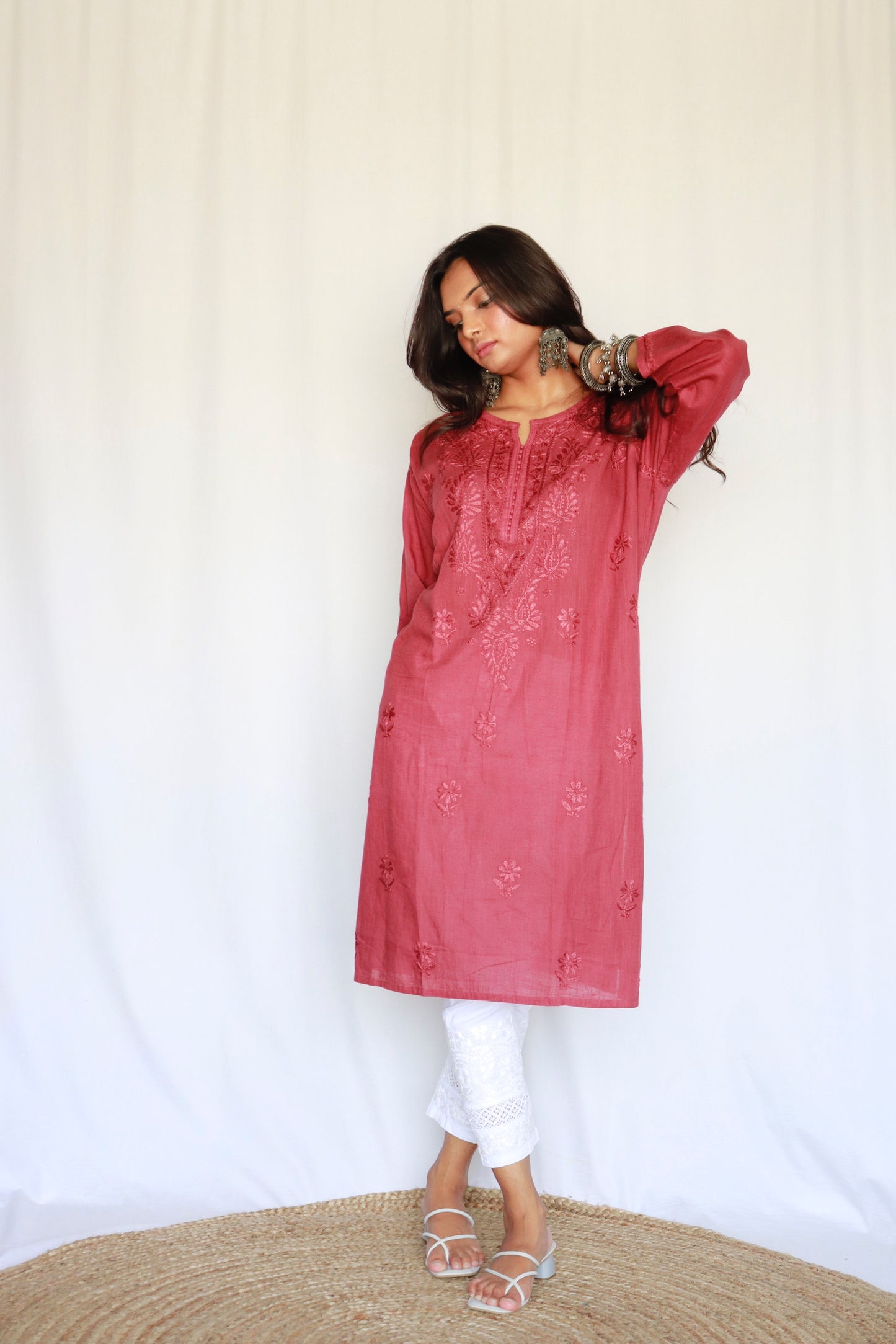 Adriti linen kurta