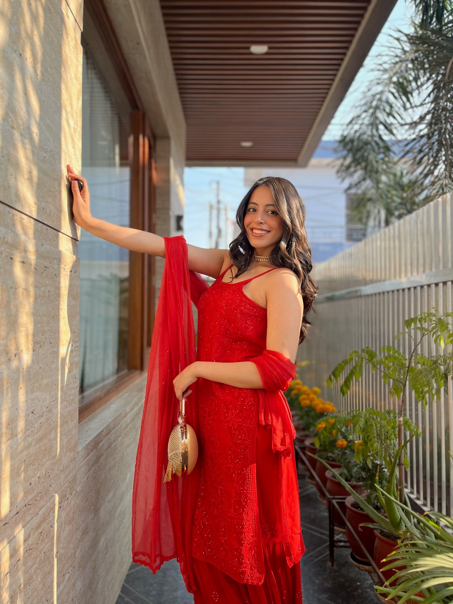 Farah premium sharara set