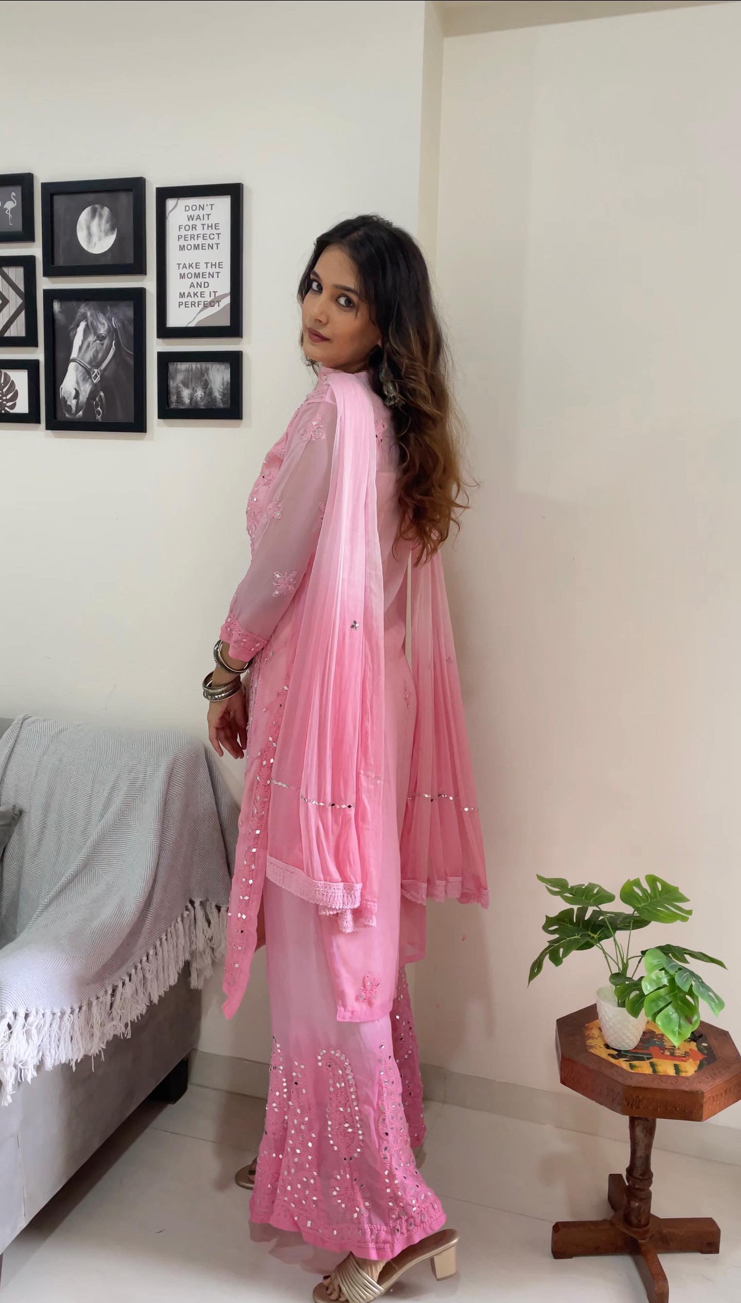 Nitara mirror suit set