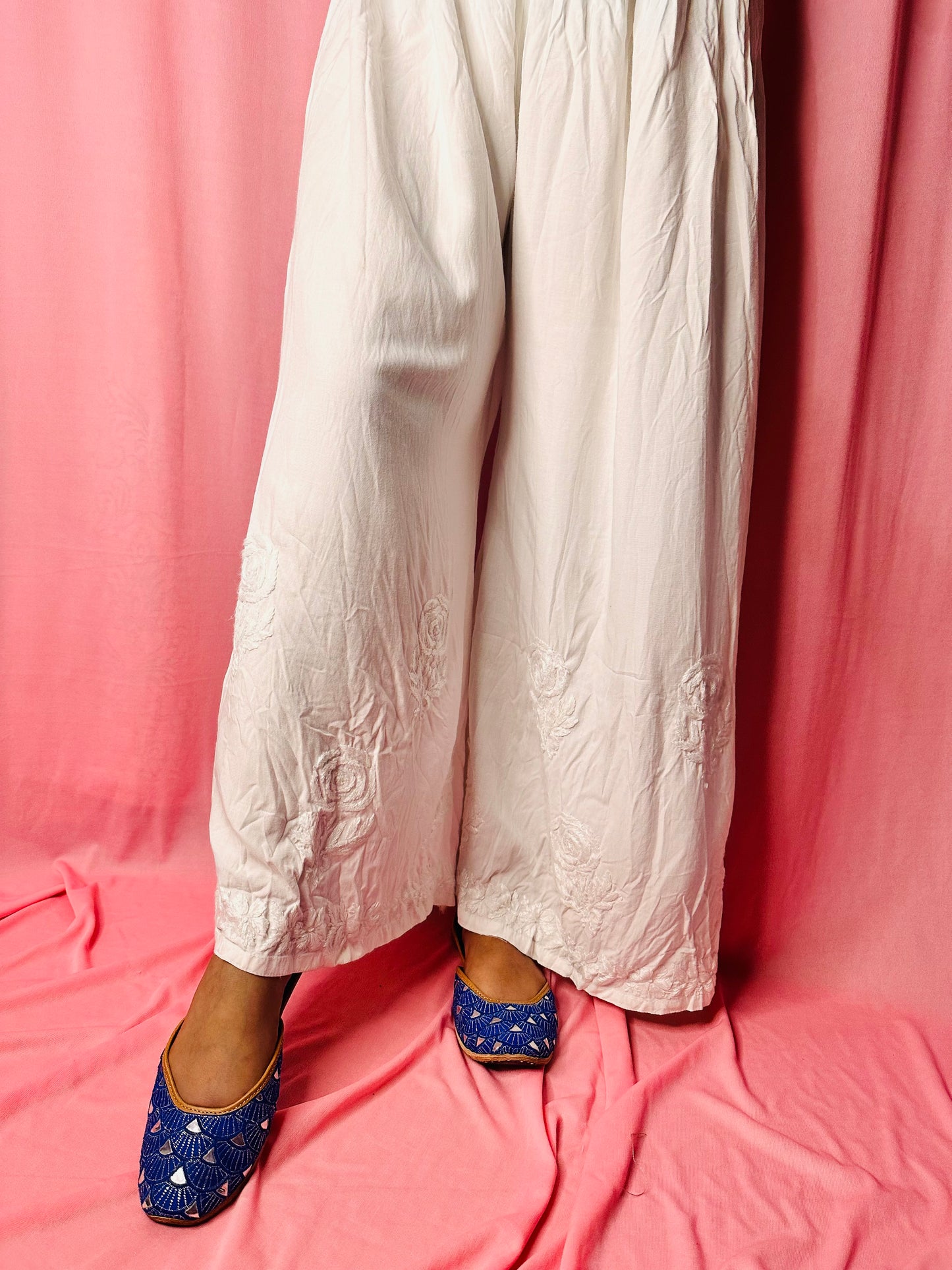 Rose rayon palazzo