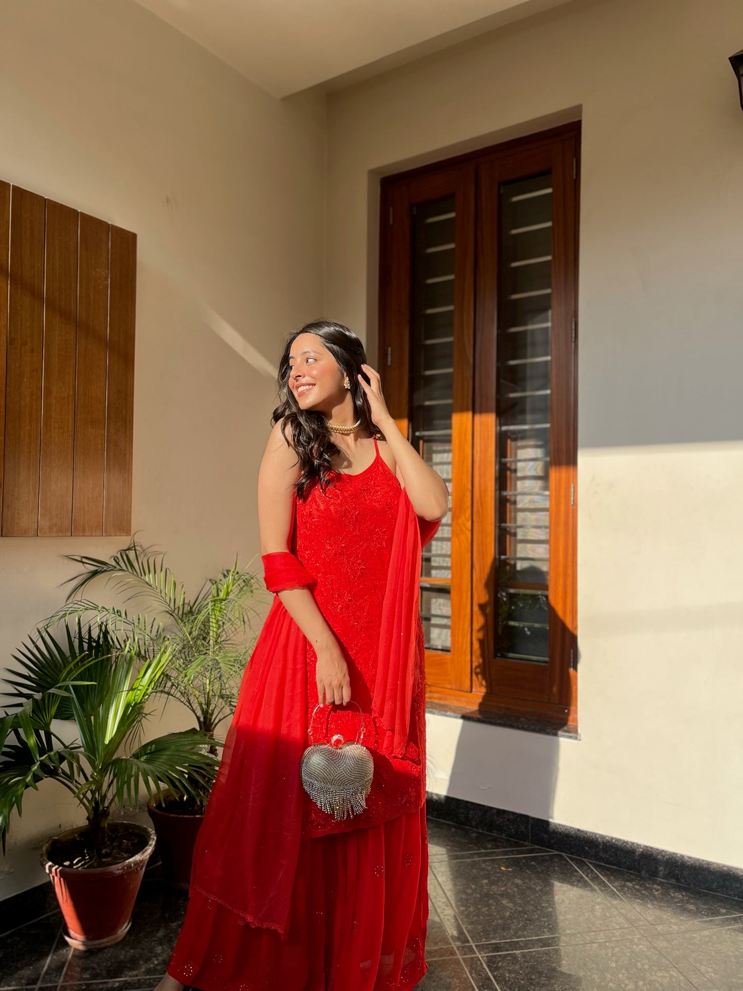 Farah premium sharara set