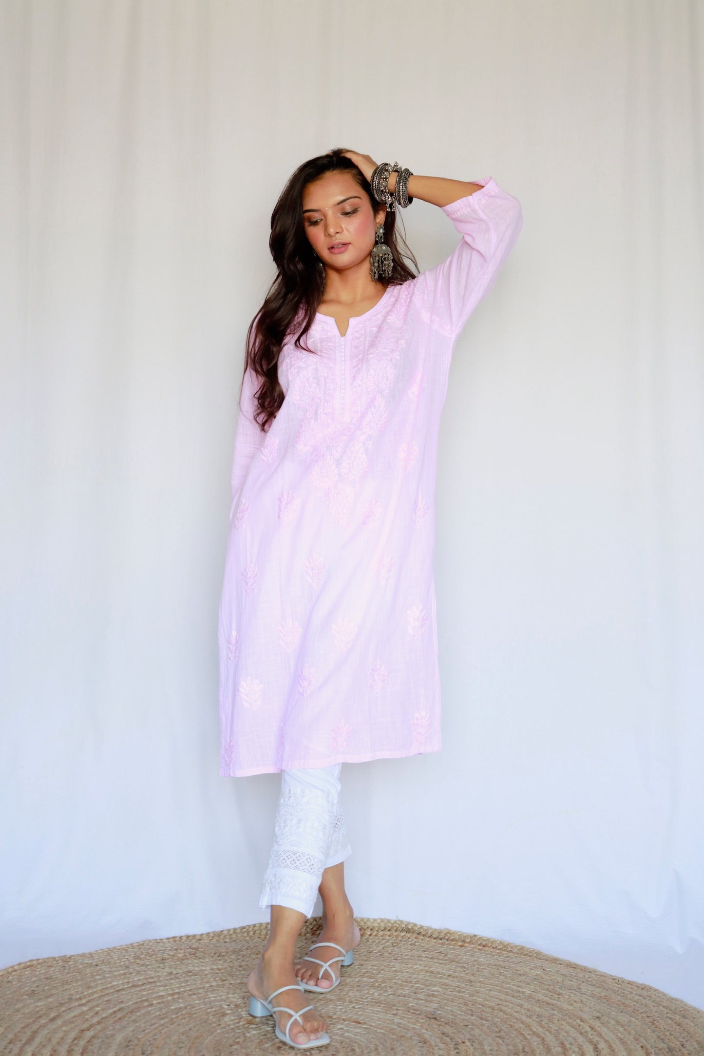 Adriti linen kurta