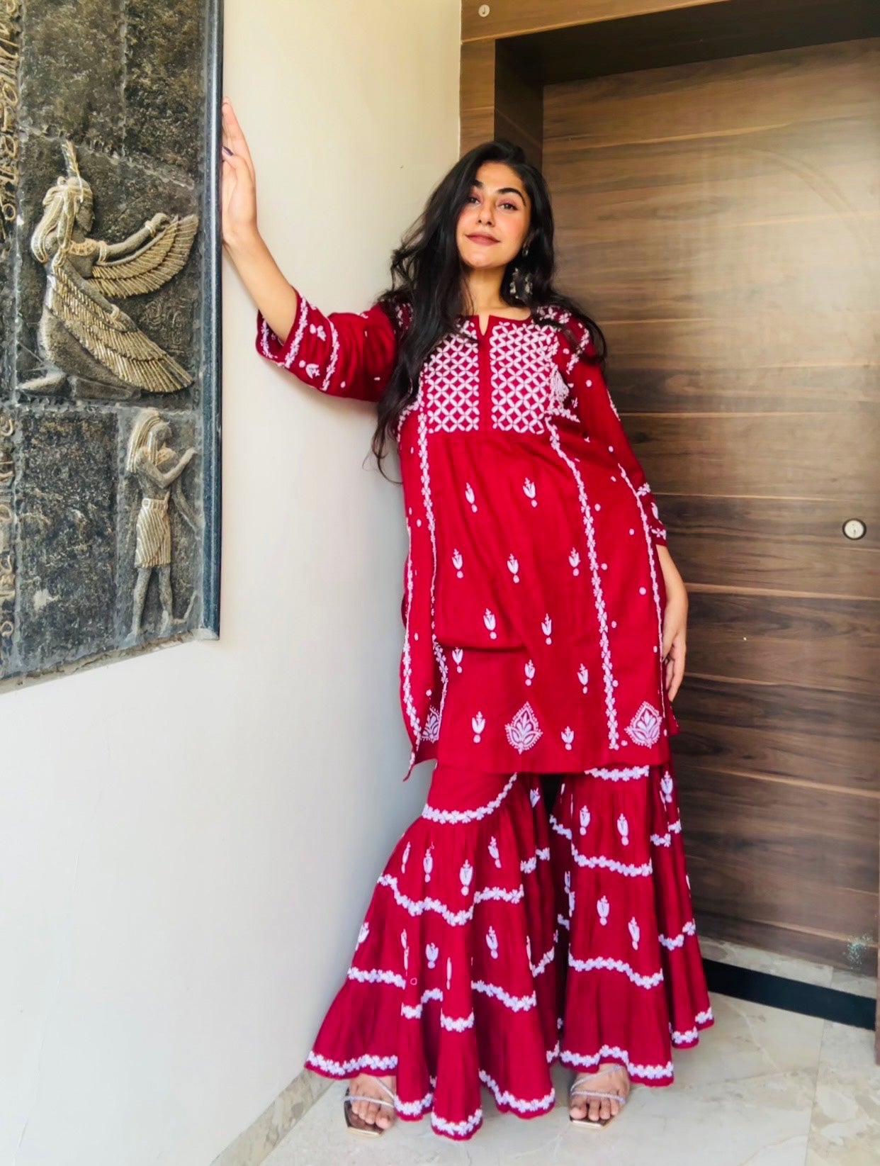 Rabia gharara set