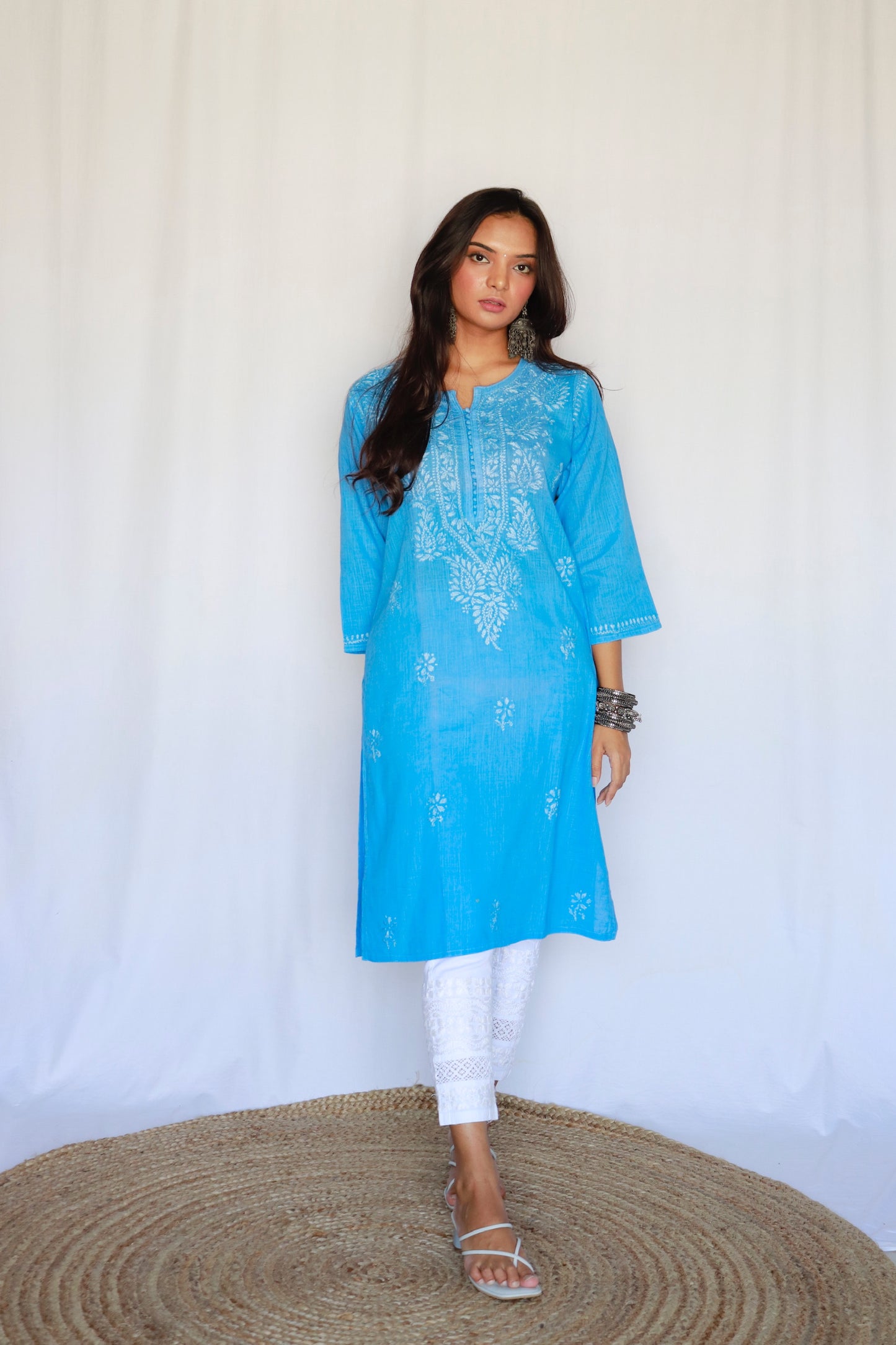 Adriti linen kurta