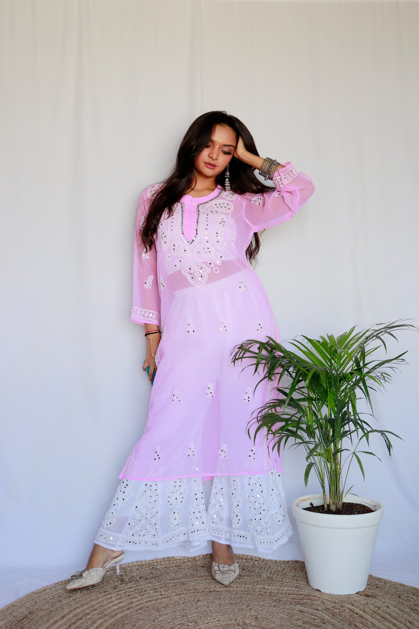 Aafreen mirror kurti