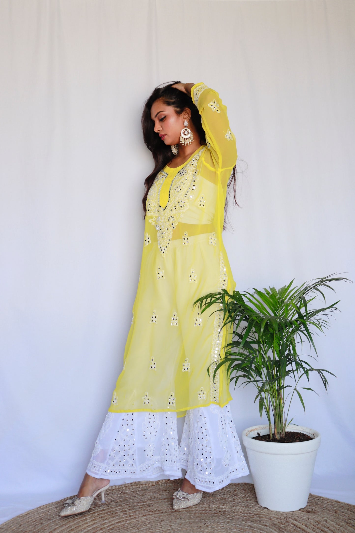 Aafreen mirror kurti