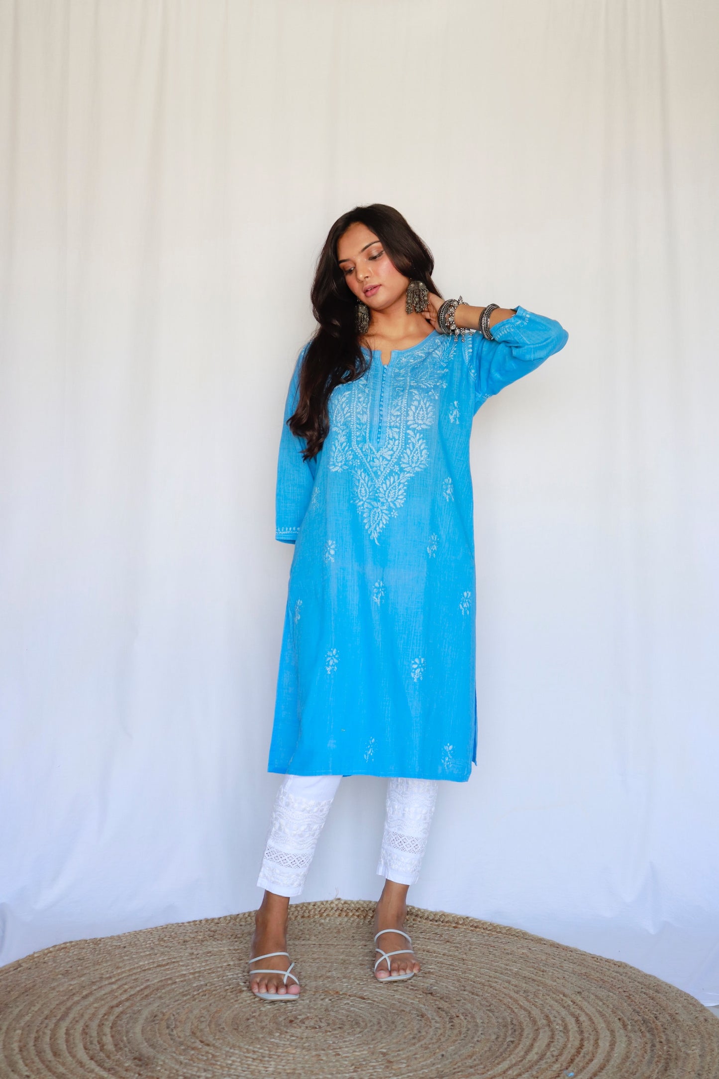 Adriti linen kurta