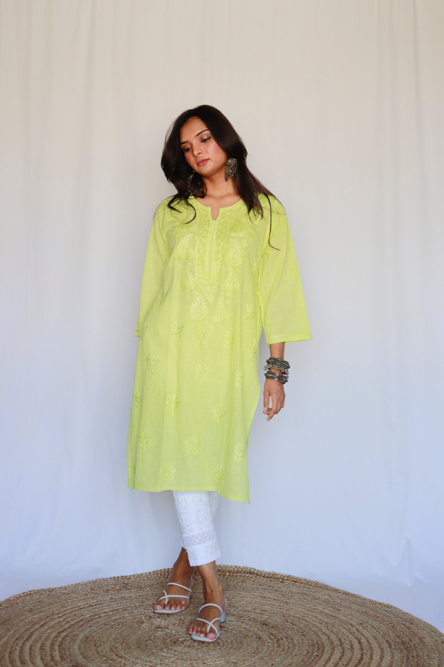 Adriti linen kurta
