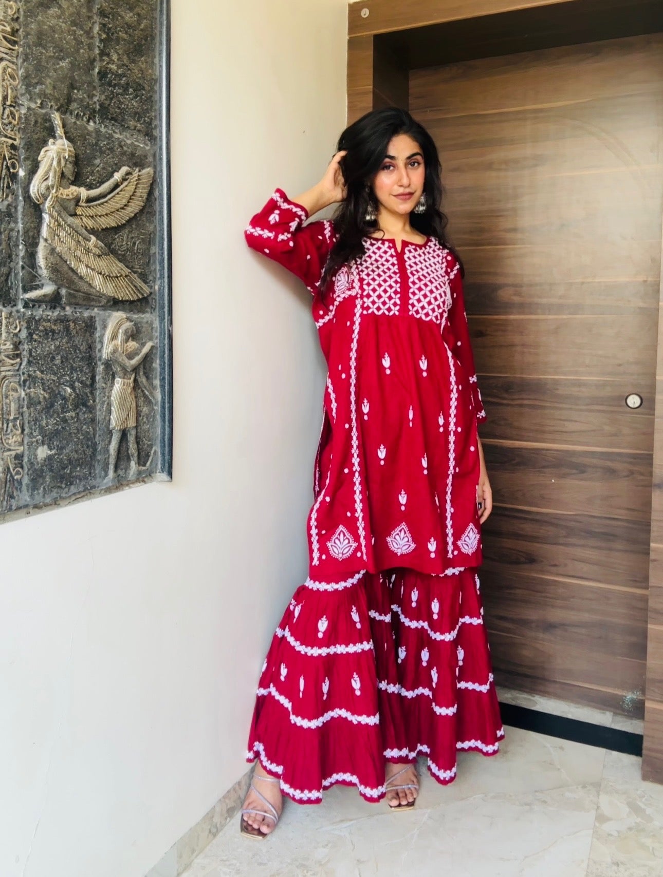 Rabia gharara set