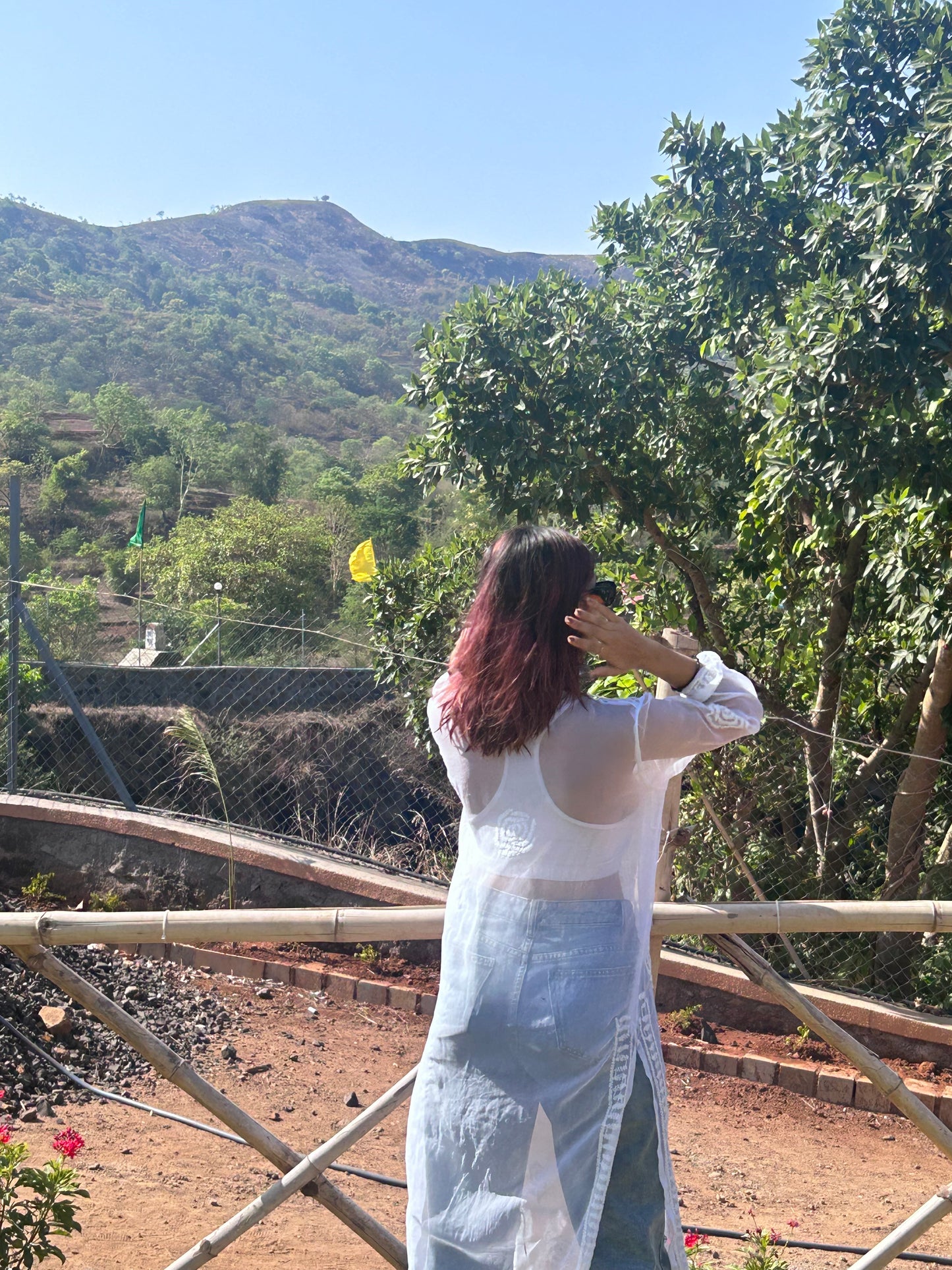 Rosa Georgette kurta