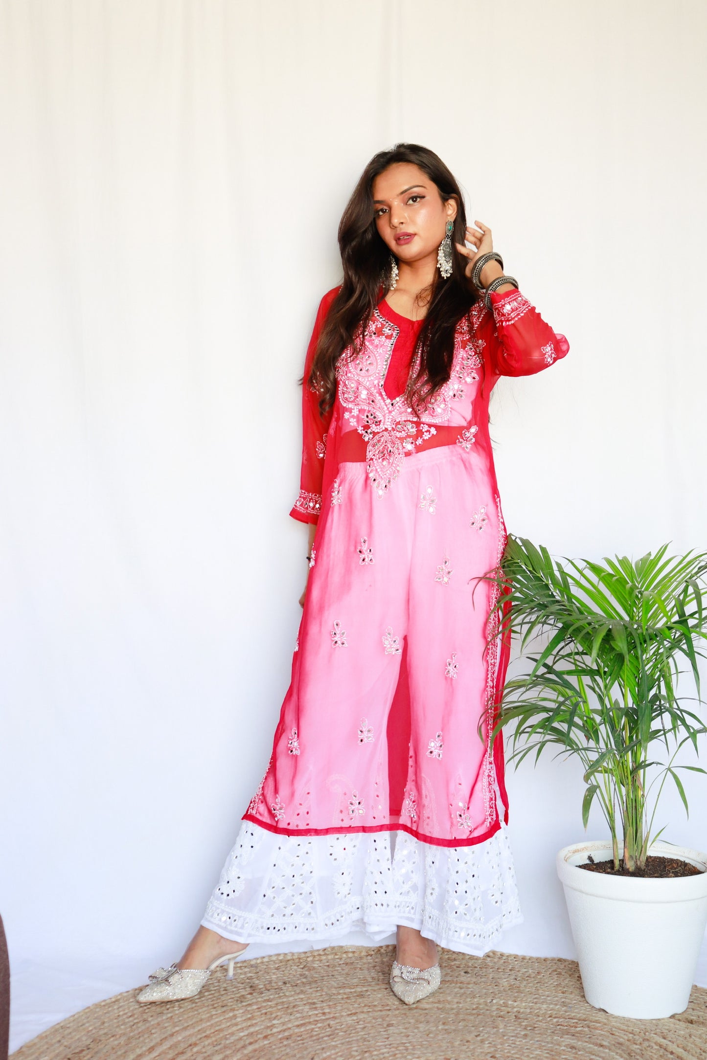 Aafreen mirror kurti