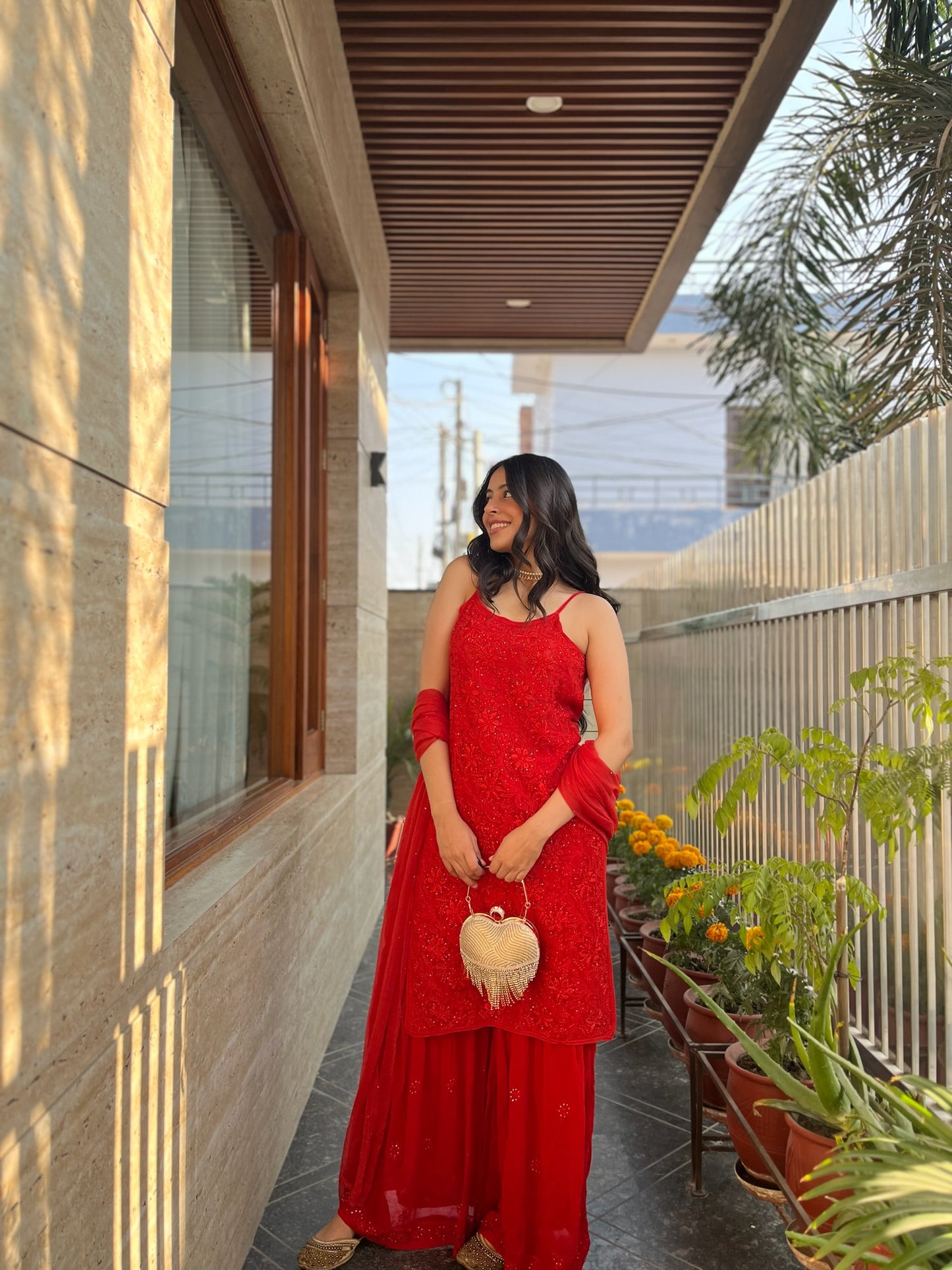 Farah premium sharara set