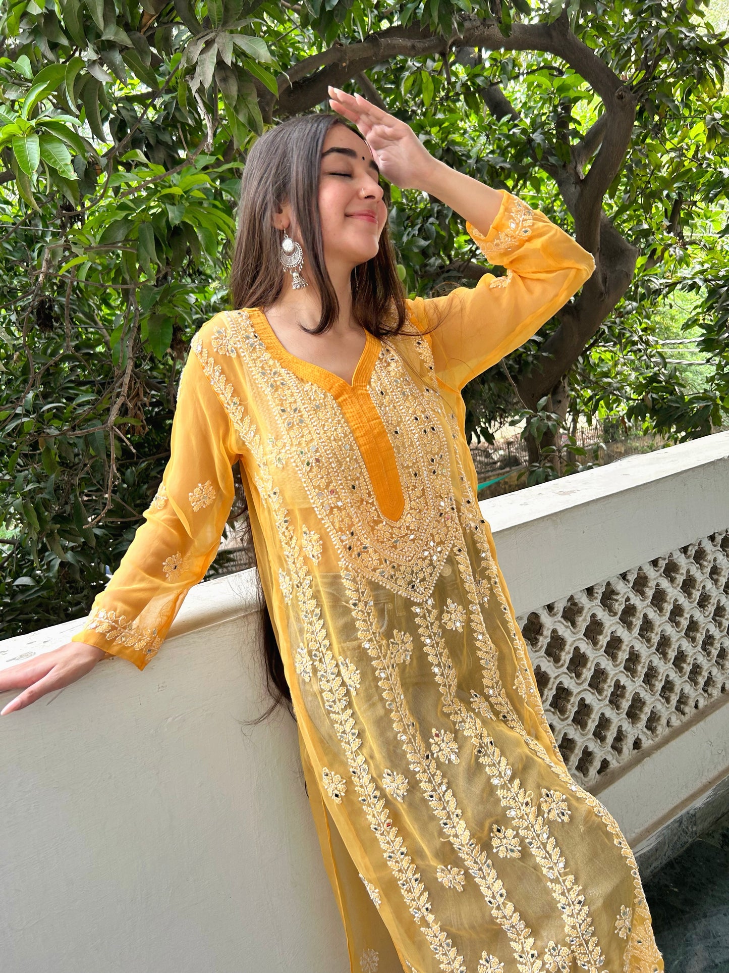 Sitara mirror kurti