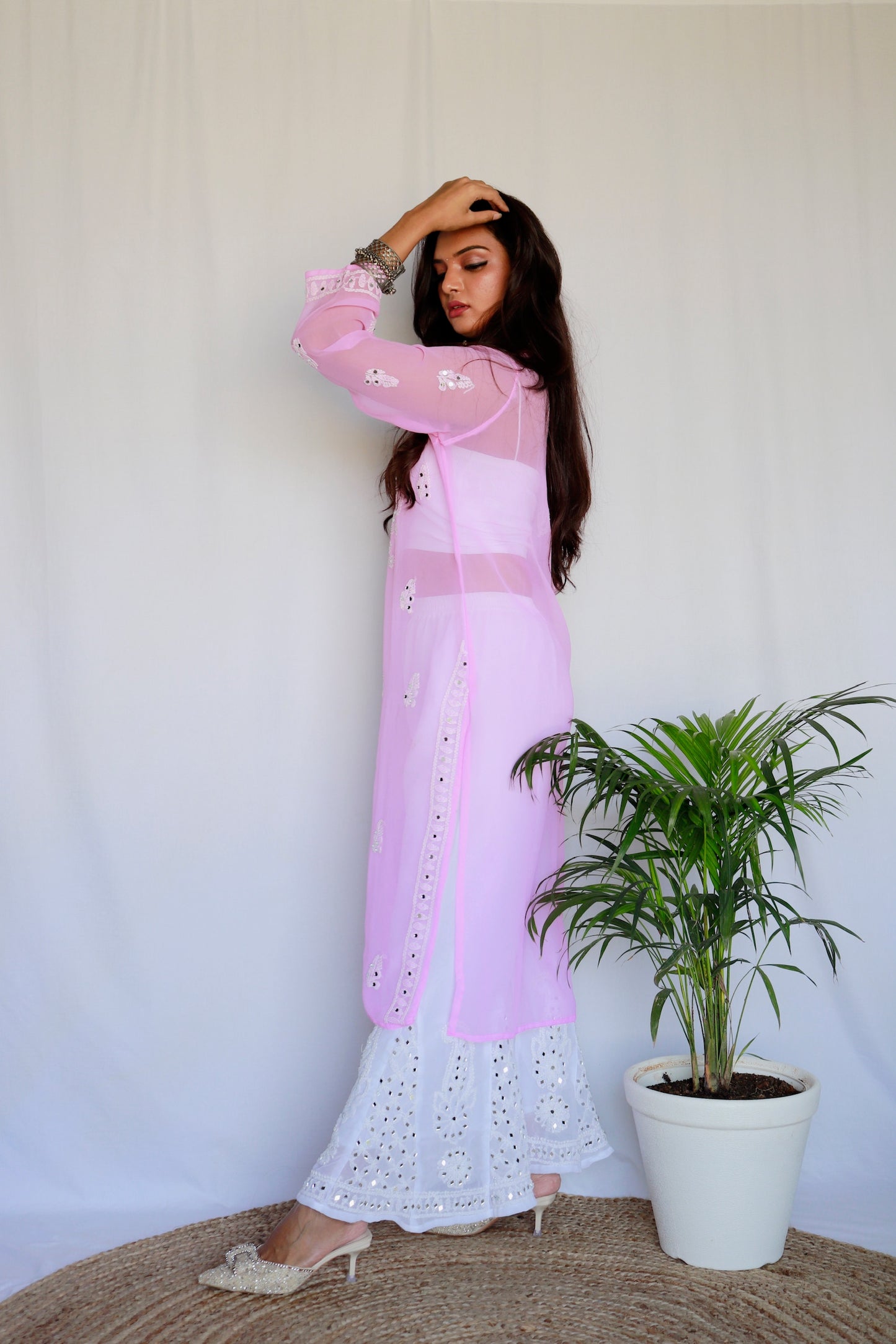 Aafreen mirror kurti