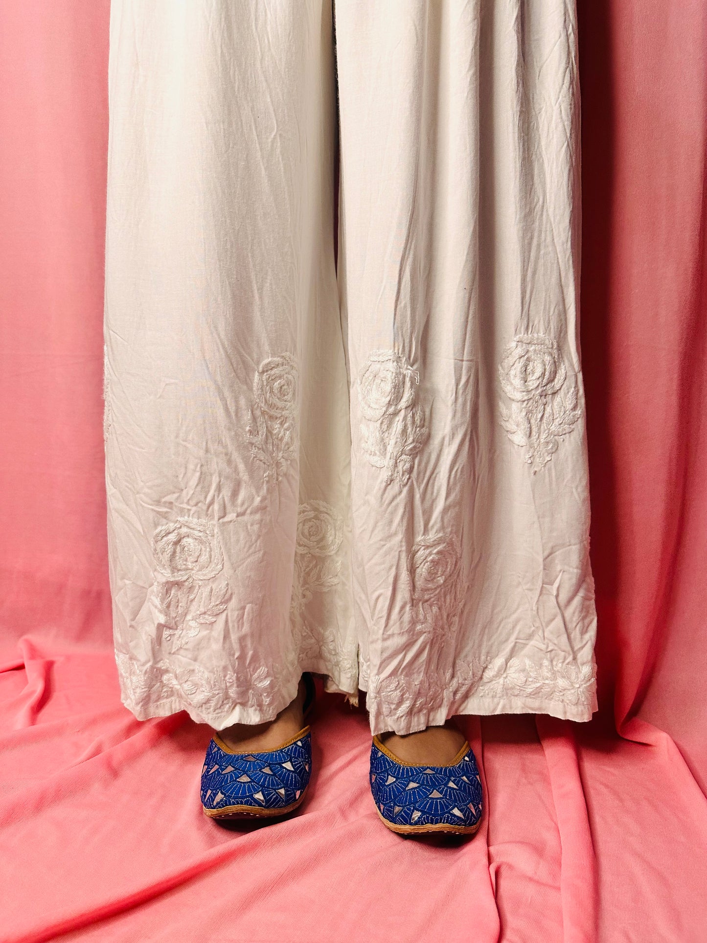 Rose rayon palazzo