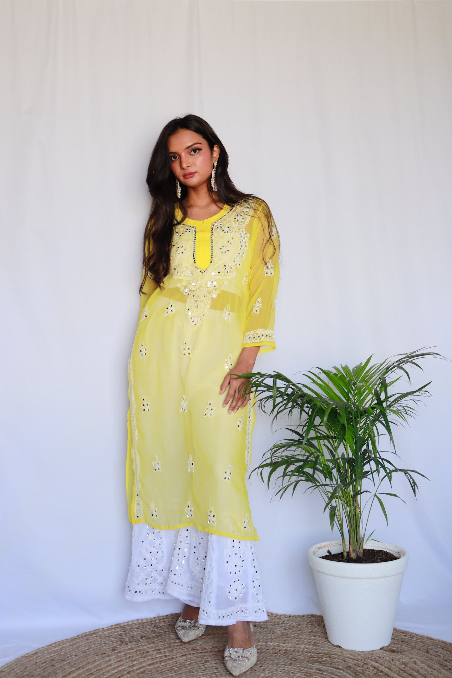 Aafreen mirror kurti