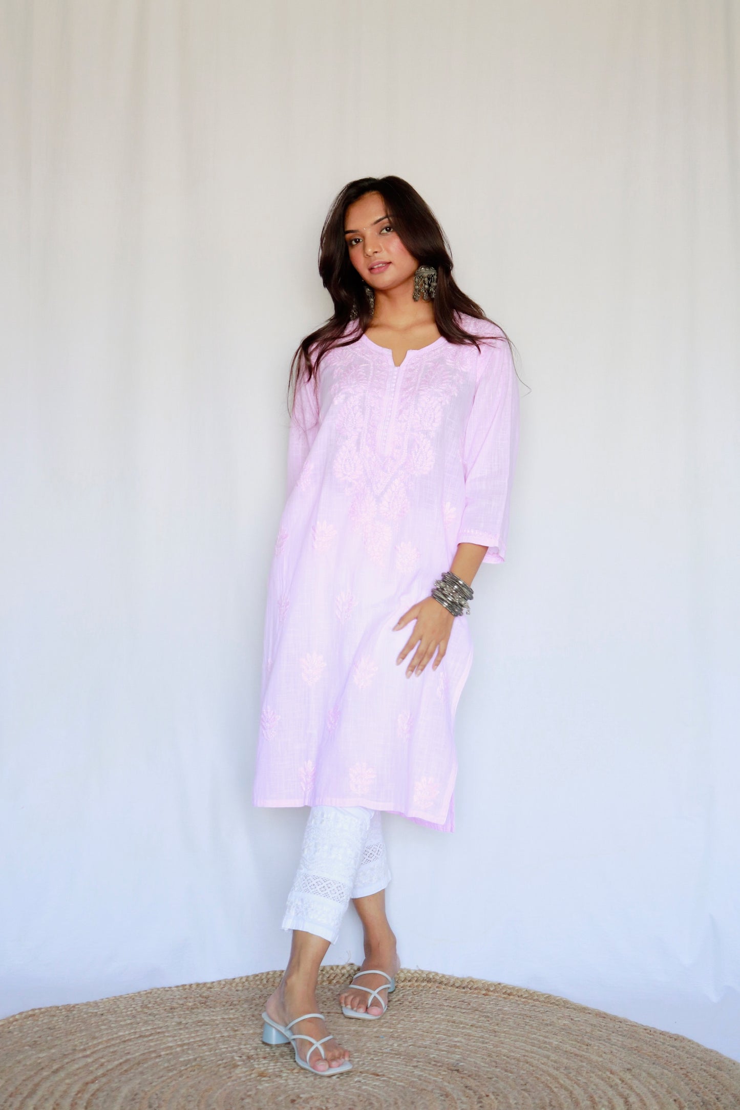 Adriti linen kurta