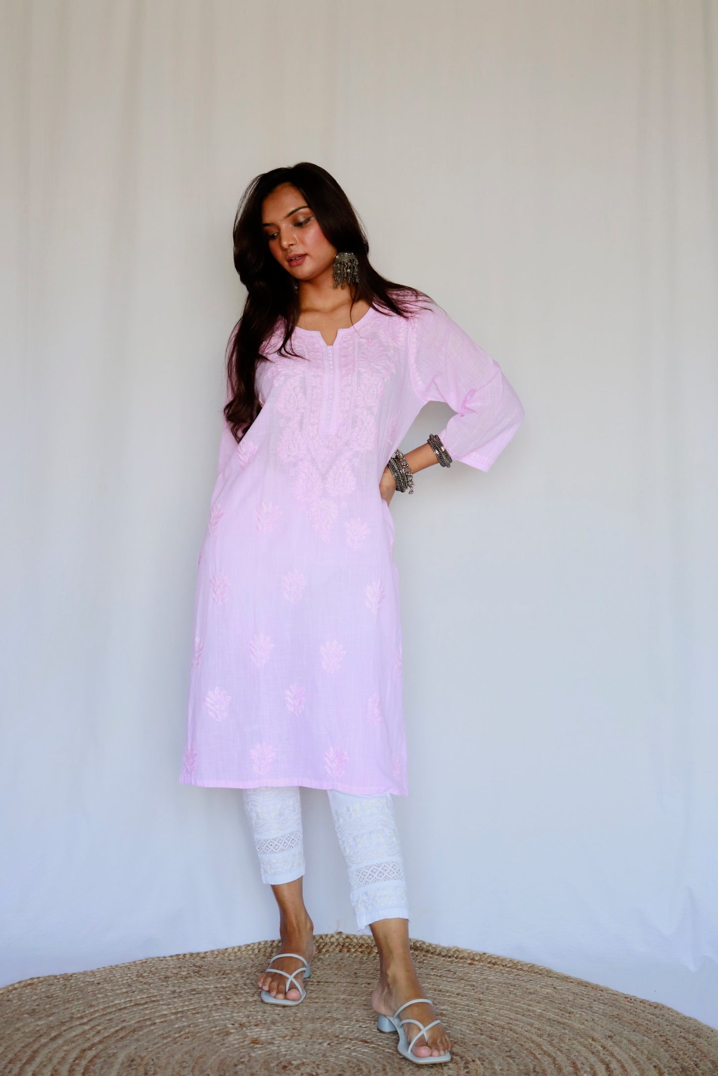 Adriti linen kurta
