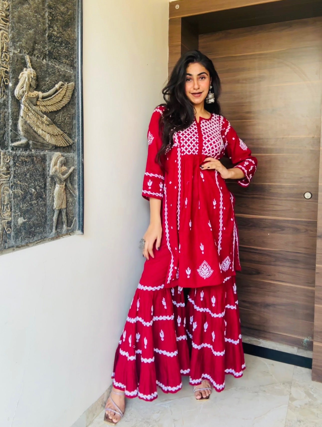 Rabia gharara set