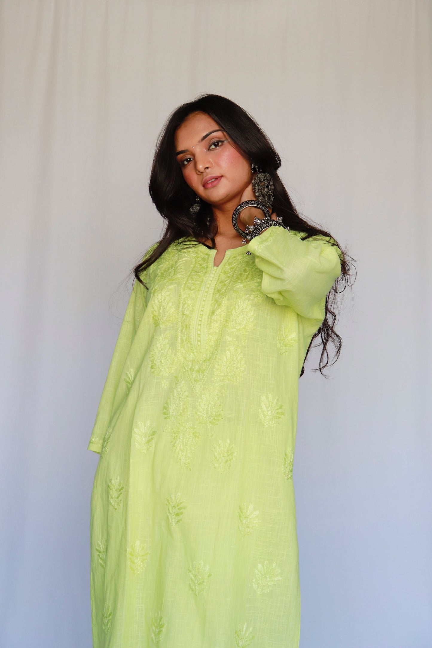 Adriti linen kurta