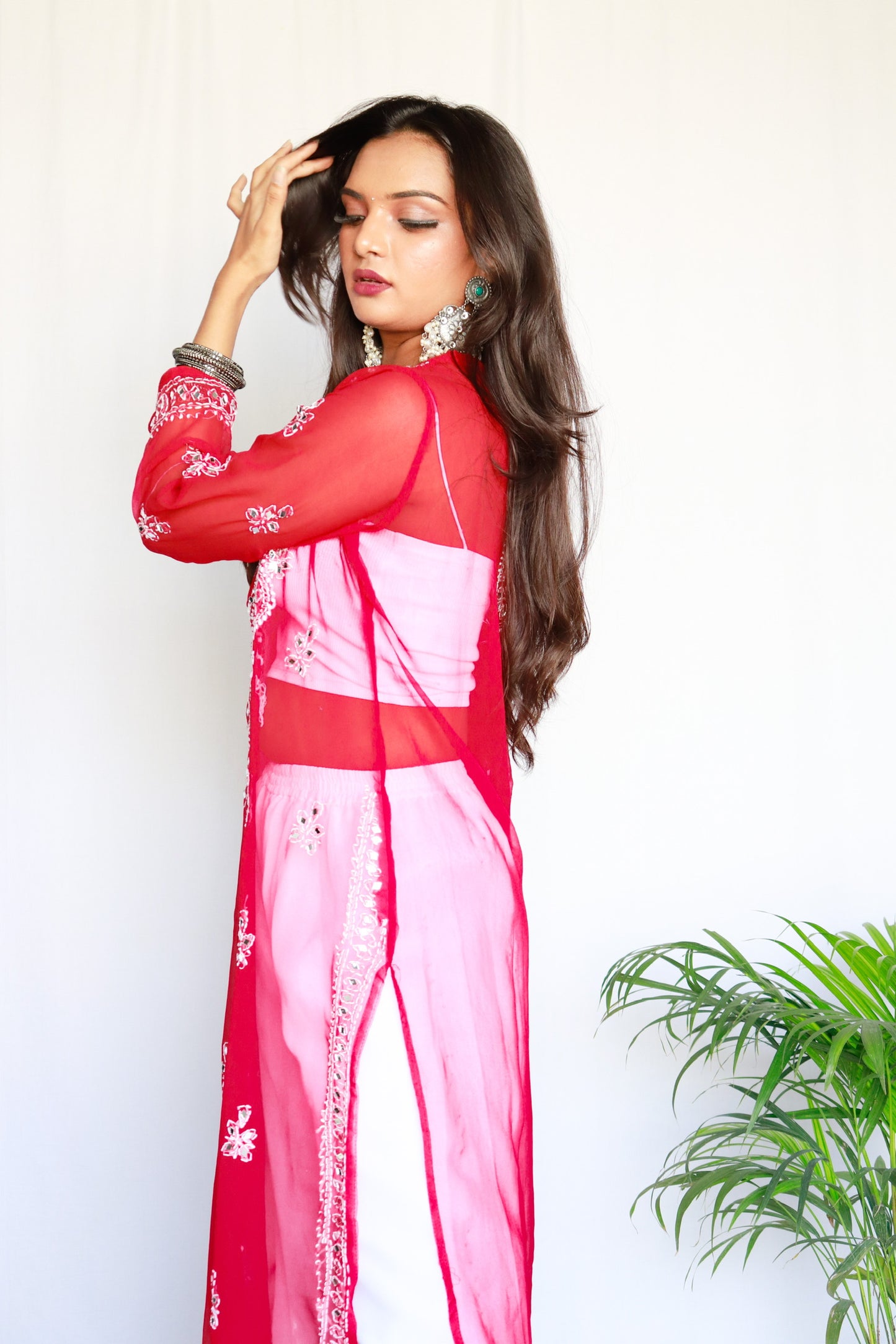 Aafreen mirror kurti