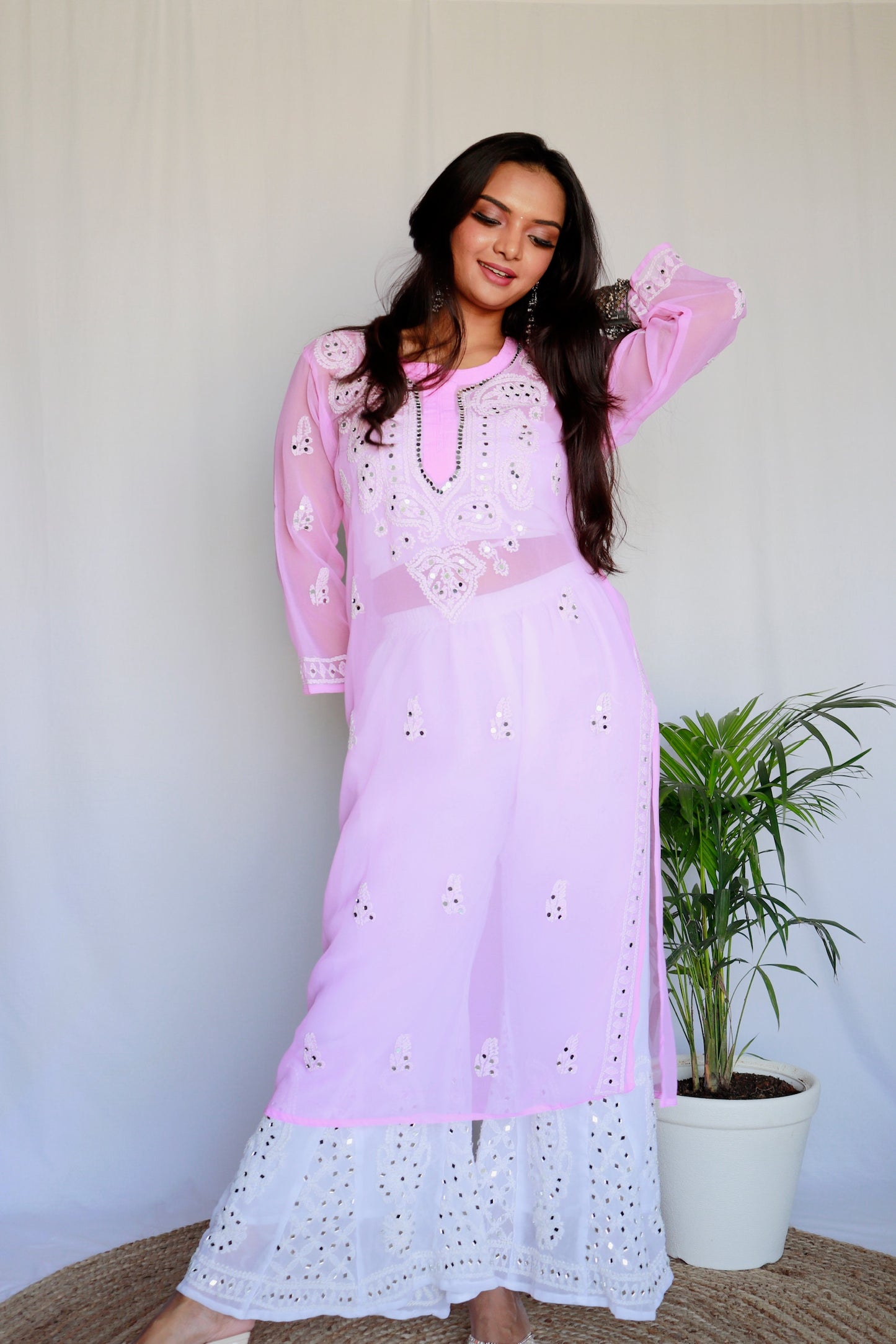 Aafreen mirror kurti
