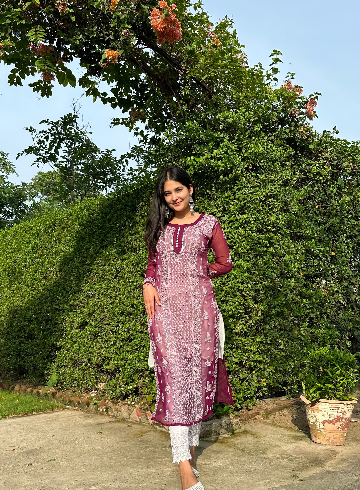 Sitara mirror kurti