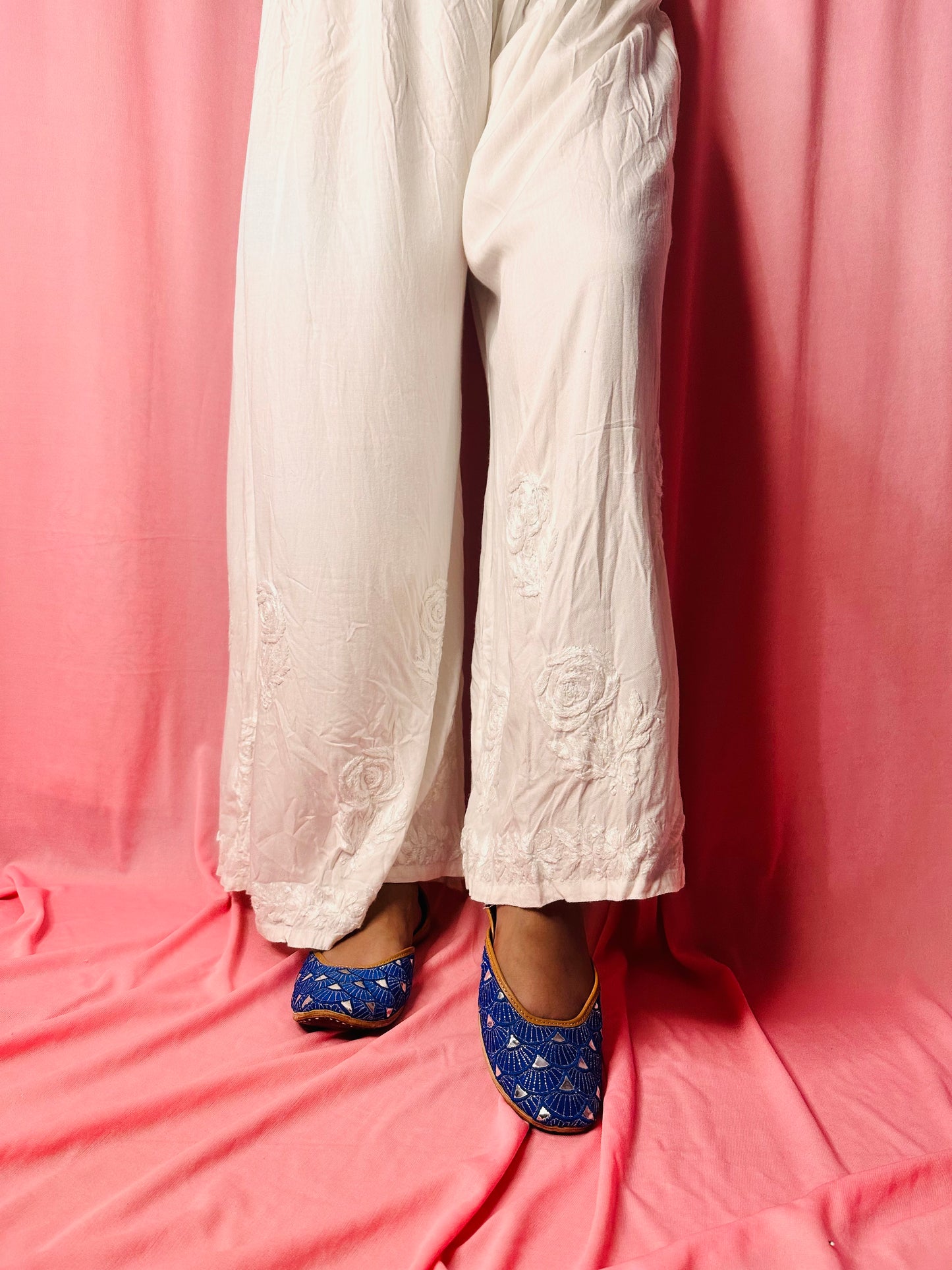 Rose rayon palazzo