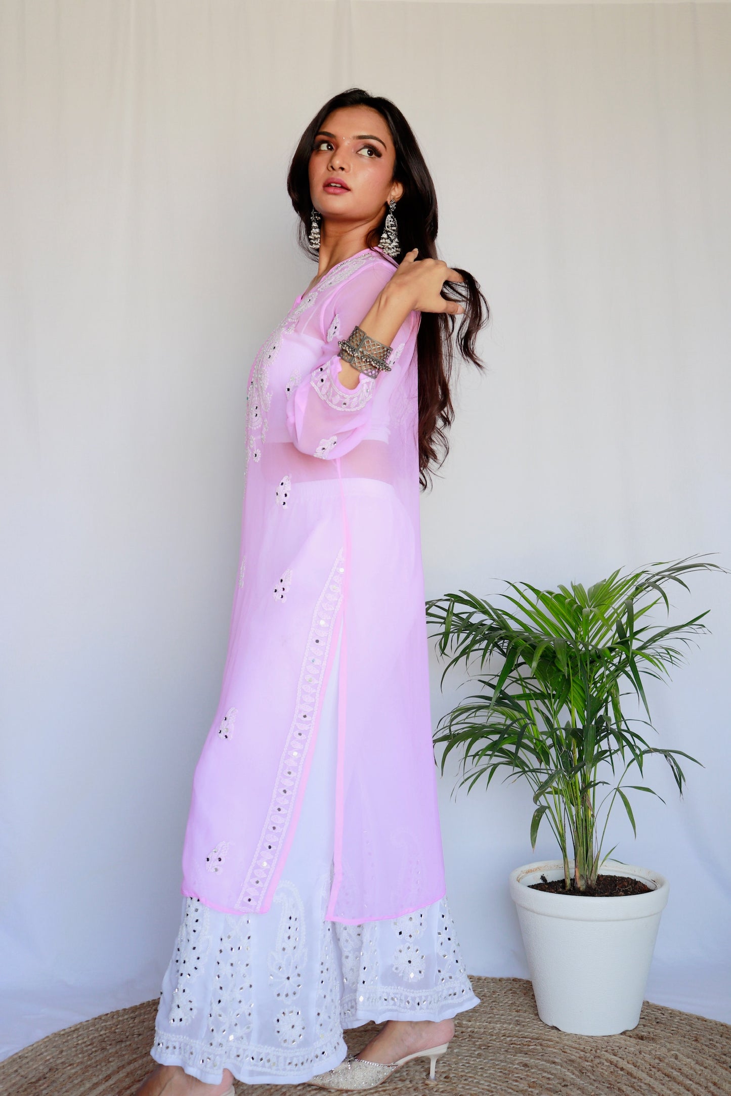 Aafreen mirror kurti
