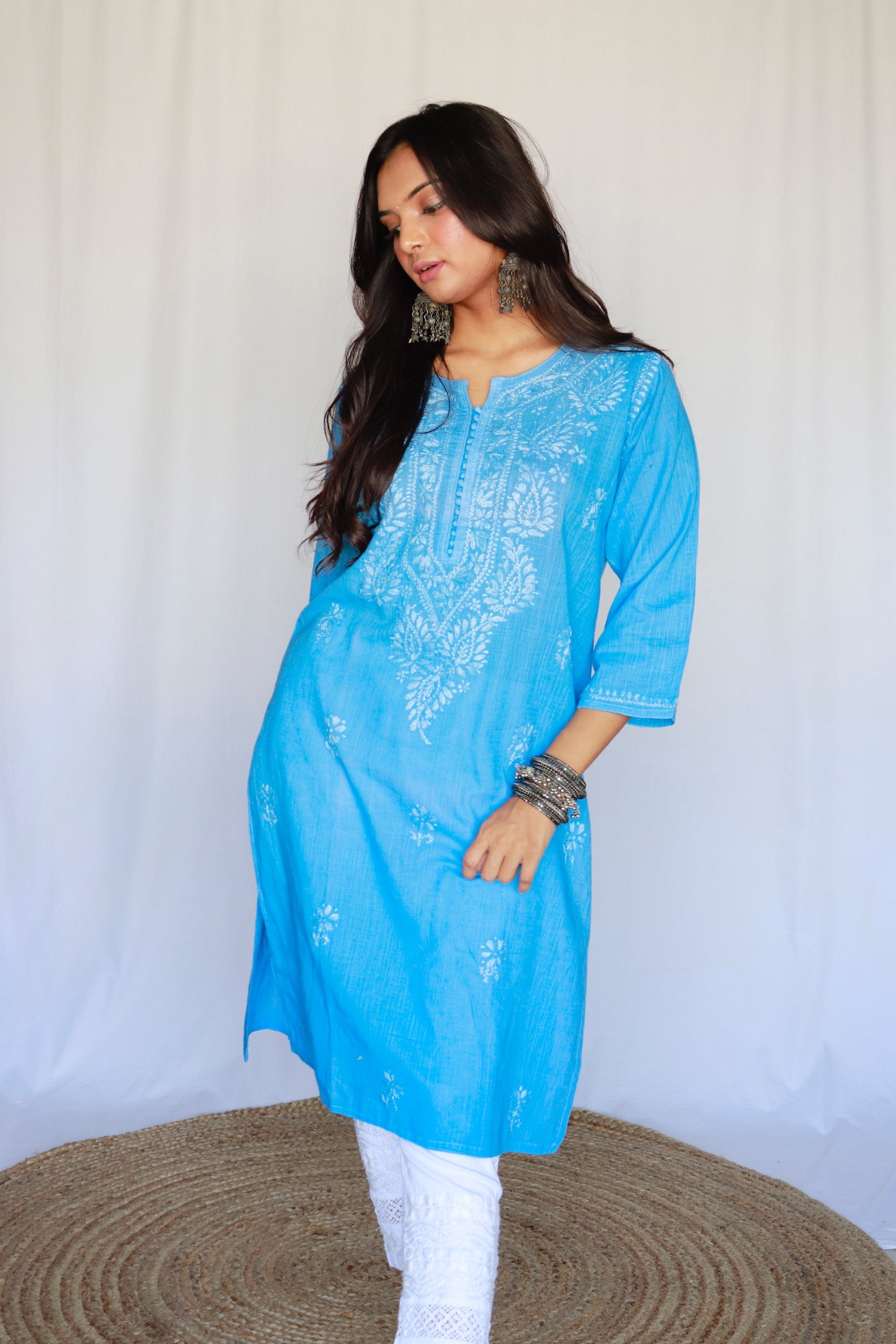 Adriti linen kurta