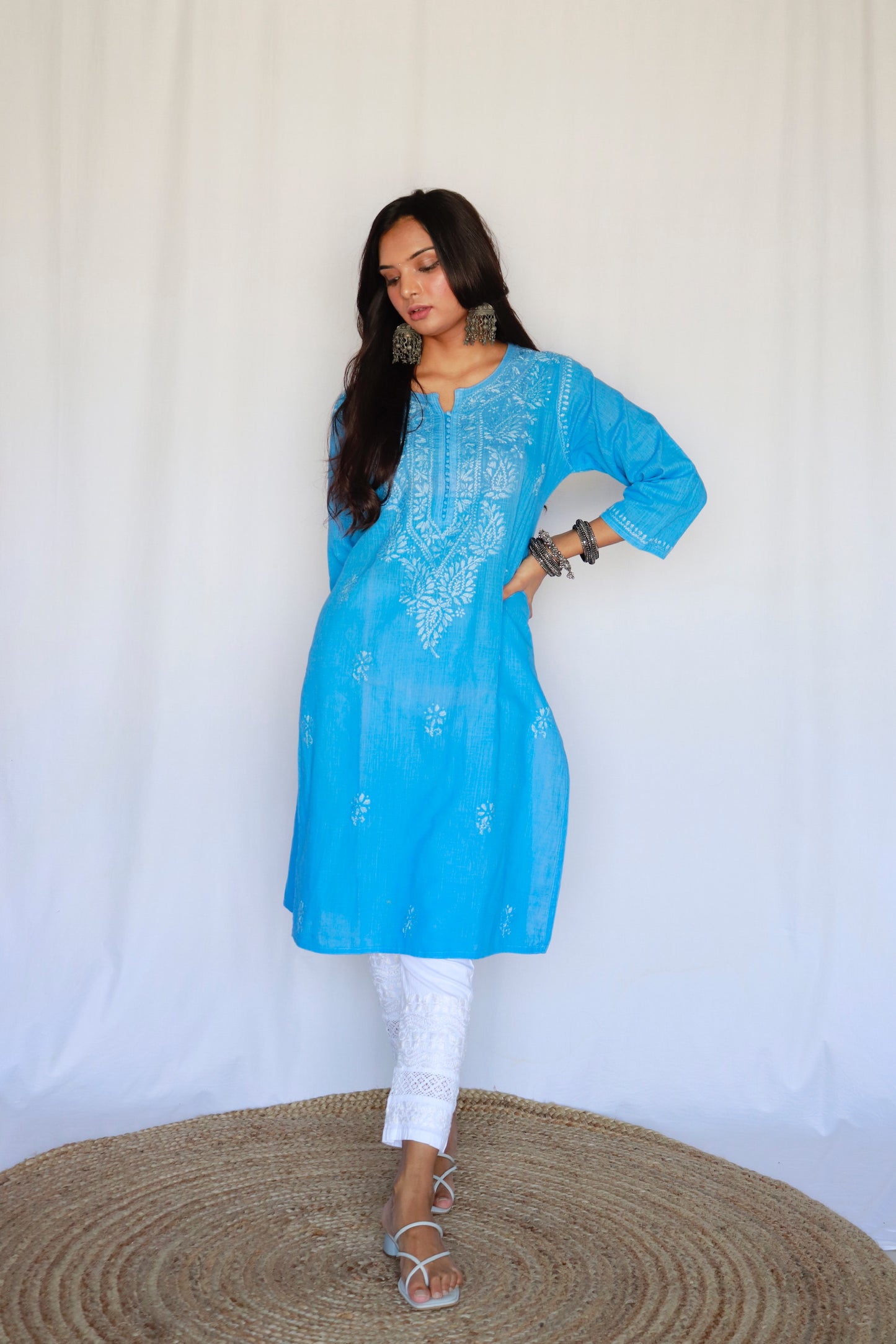 Adriti linen kurta