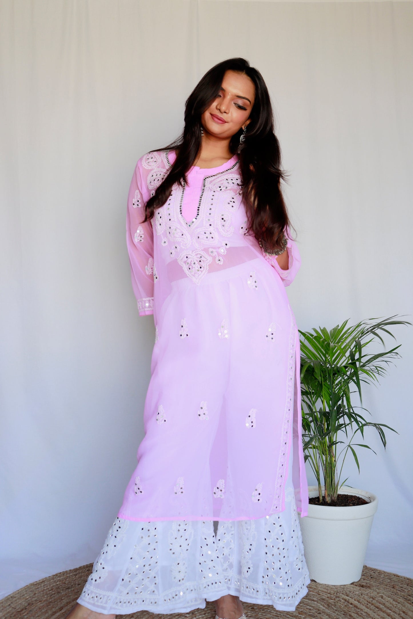 Aafreen mirror kurti