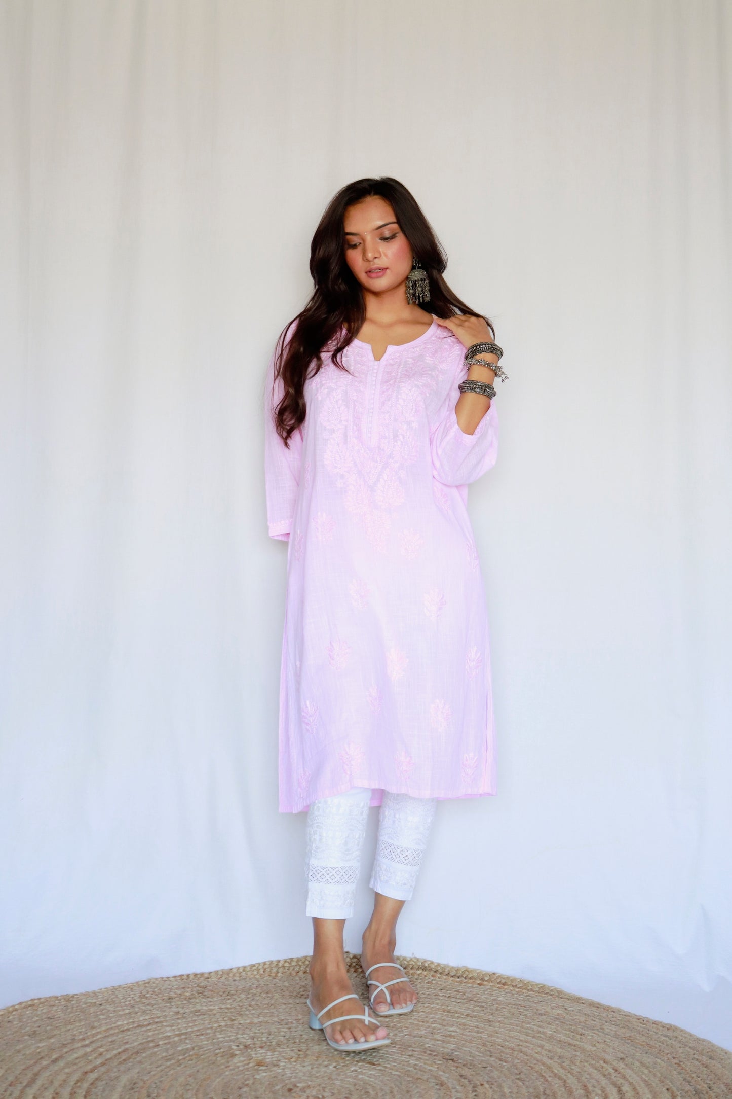 Adriti linen kurta