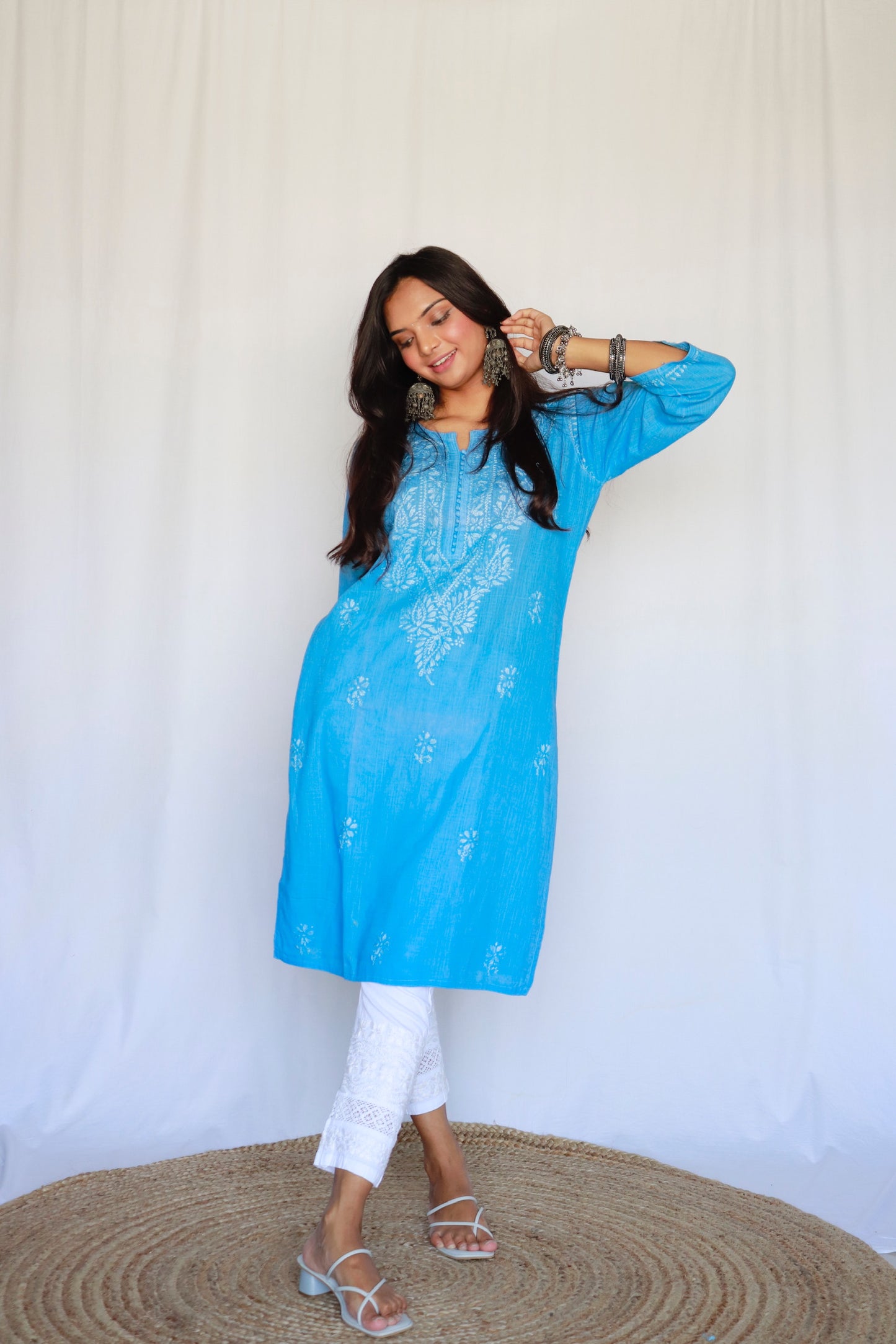 Adriti linen kurta