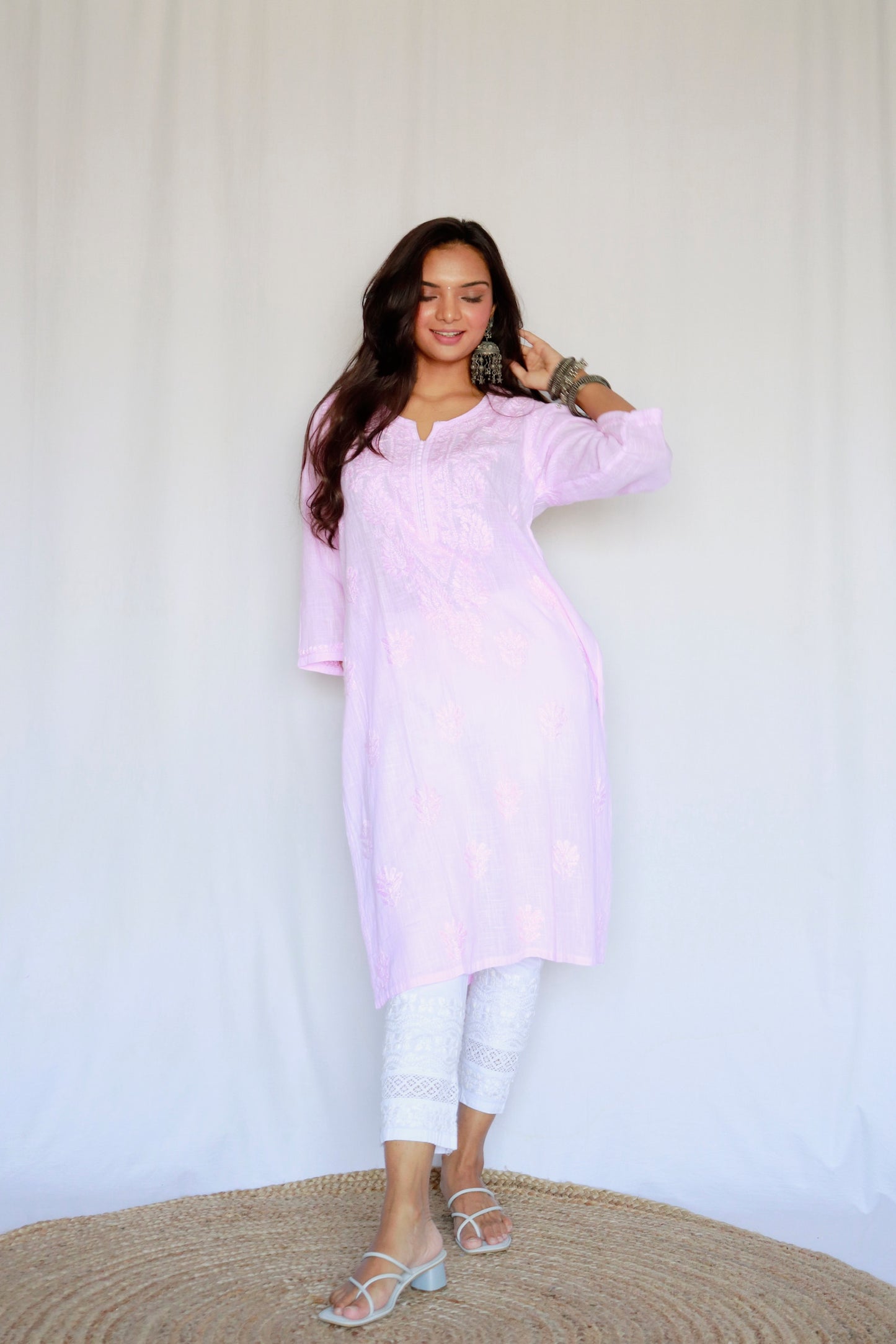 Adriti linen kurta