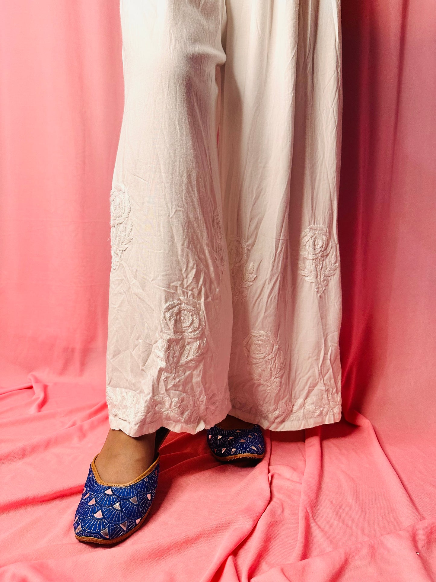 Rose rayon palazzo
