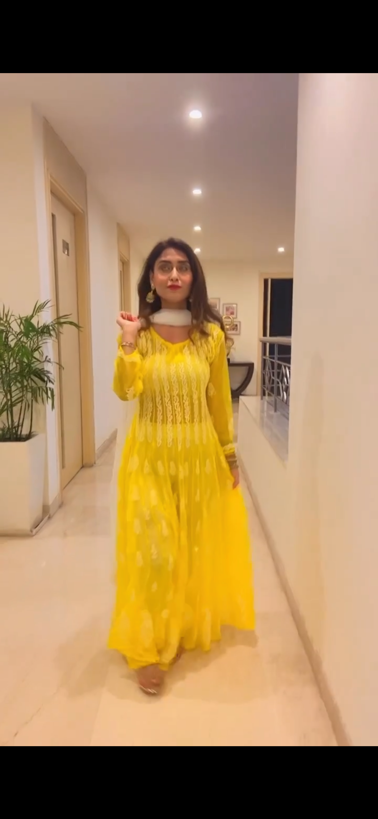 Adira Georgette Anarkali